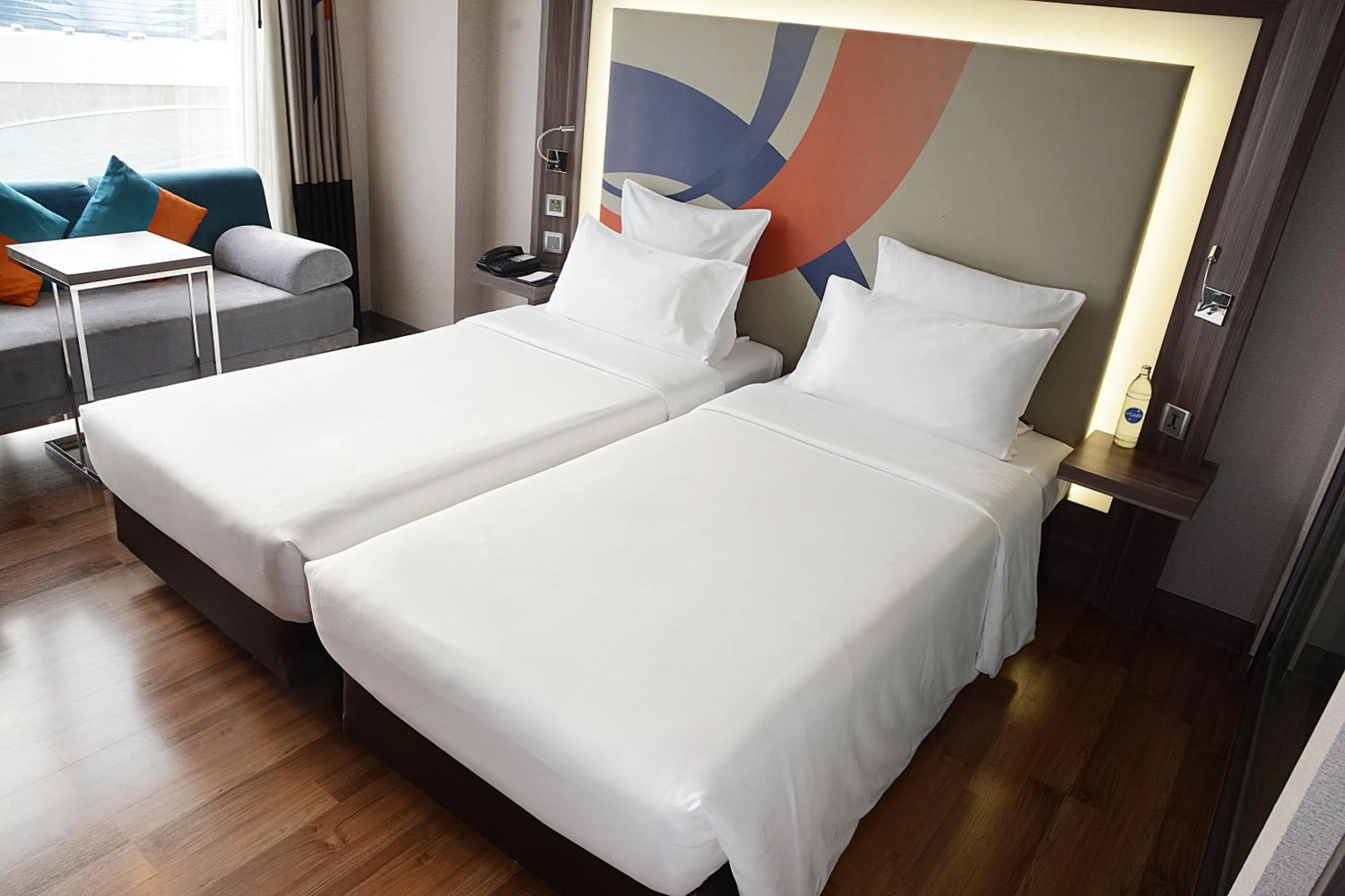 Bed in Novotel Bangkok IMPACT