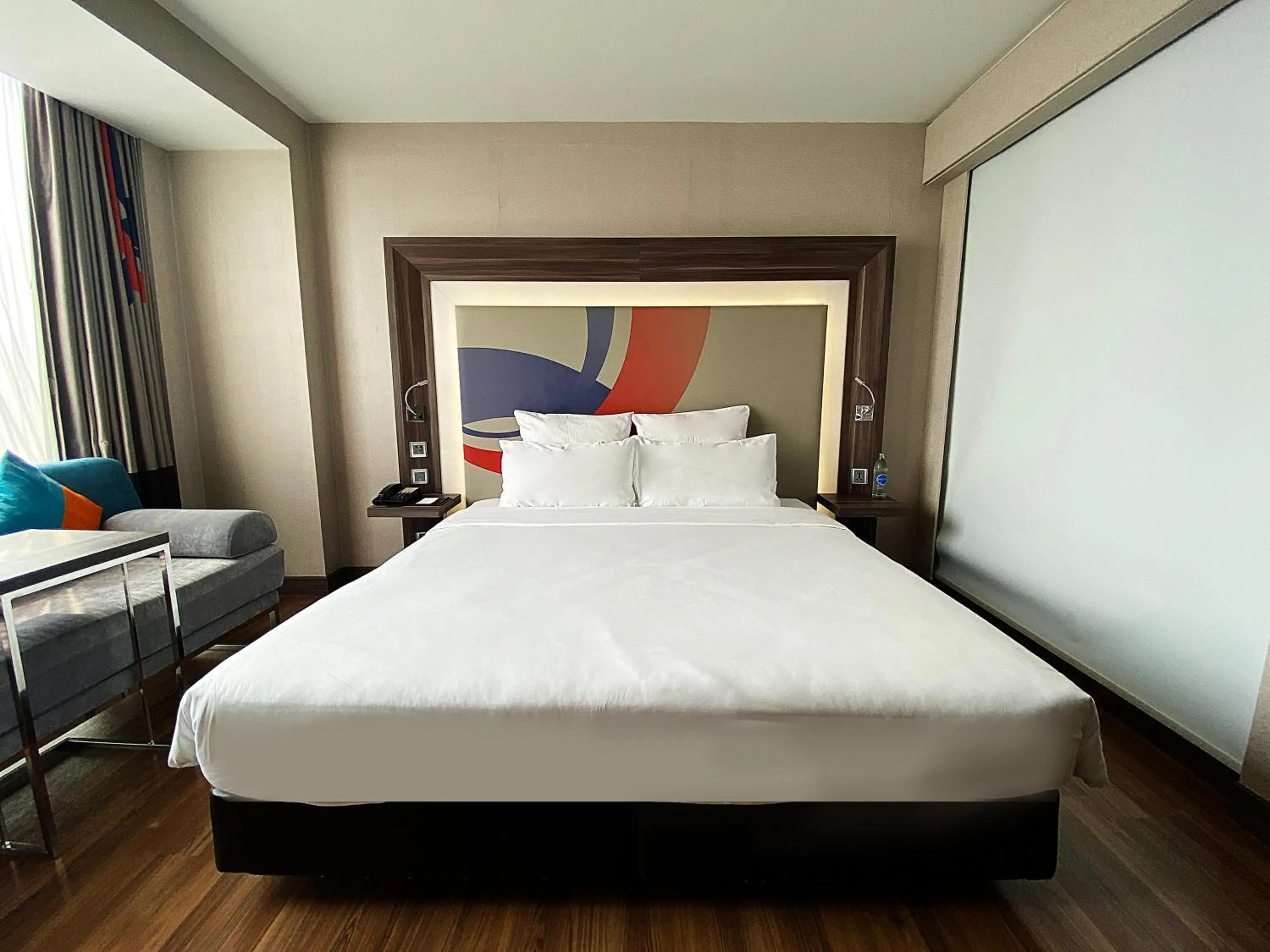 Bed in Novotel Bangkok IMPACT