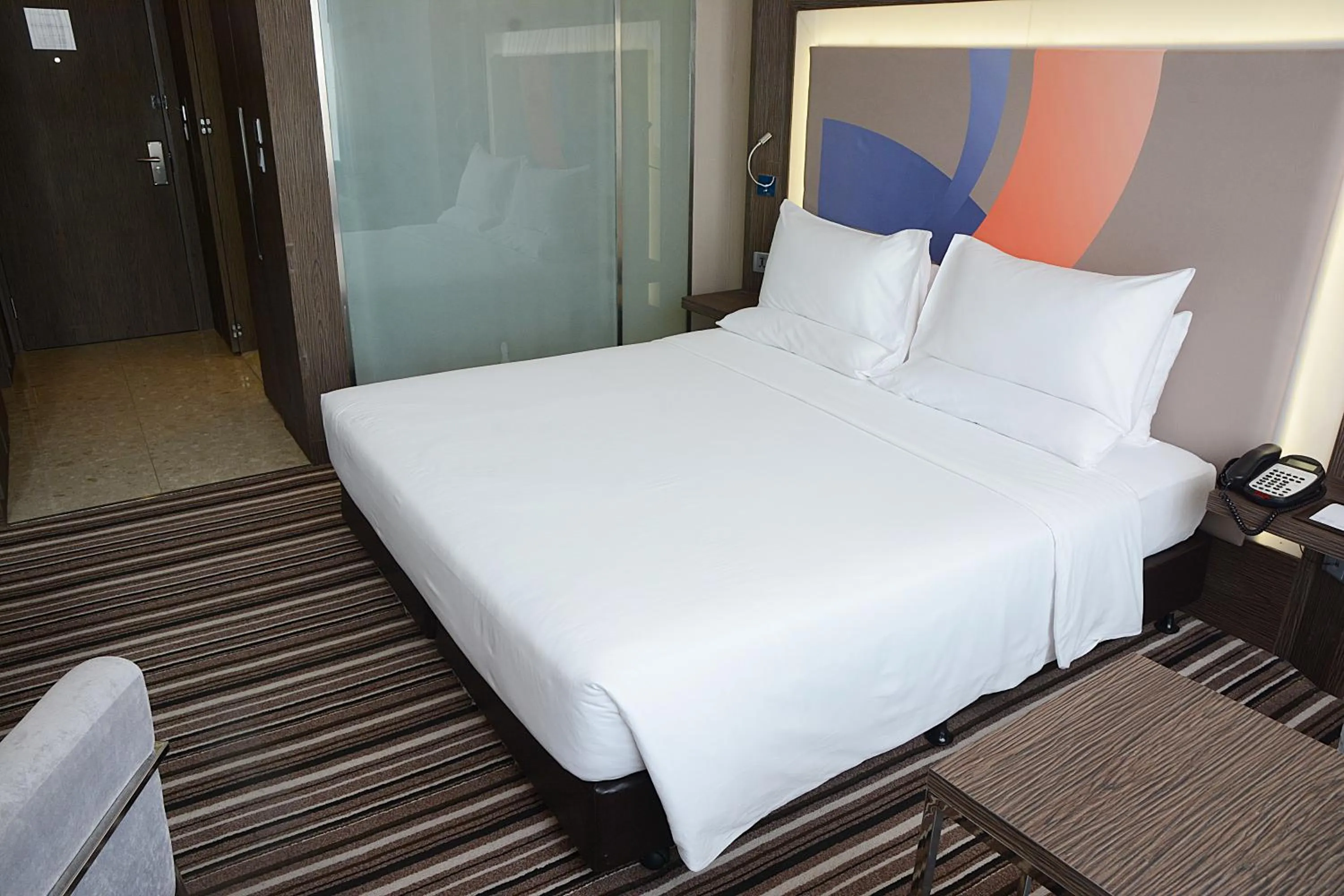 Bed in Novotel Bangkok IMPACT