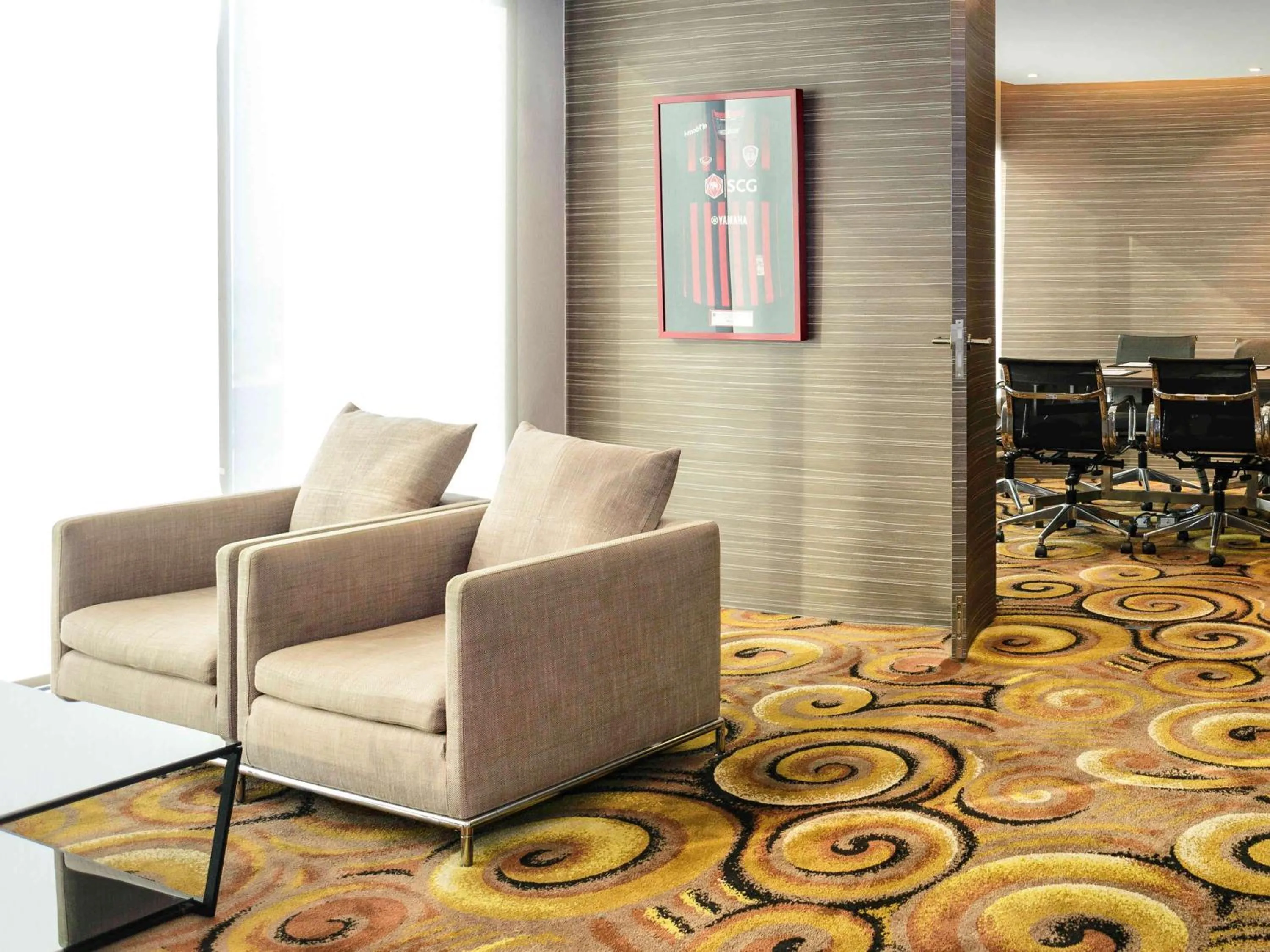 On site in Novotel Bangkok IMPACT