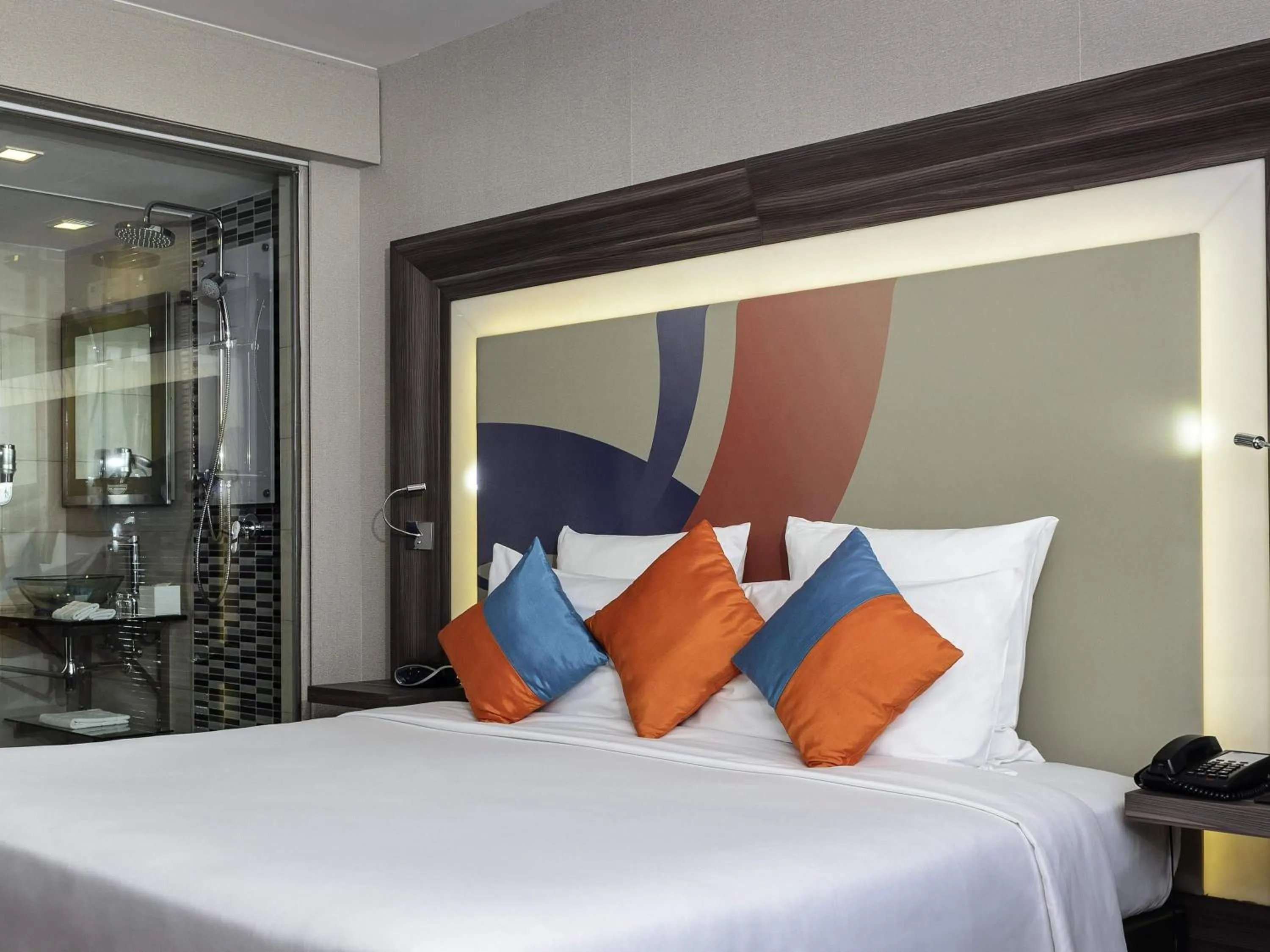 Bedroom, Bed in Novotel Bangkok IMPACT