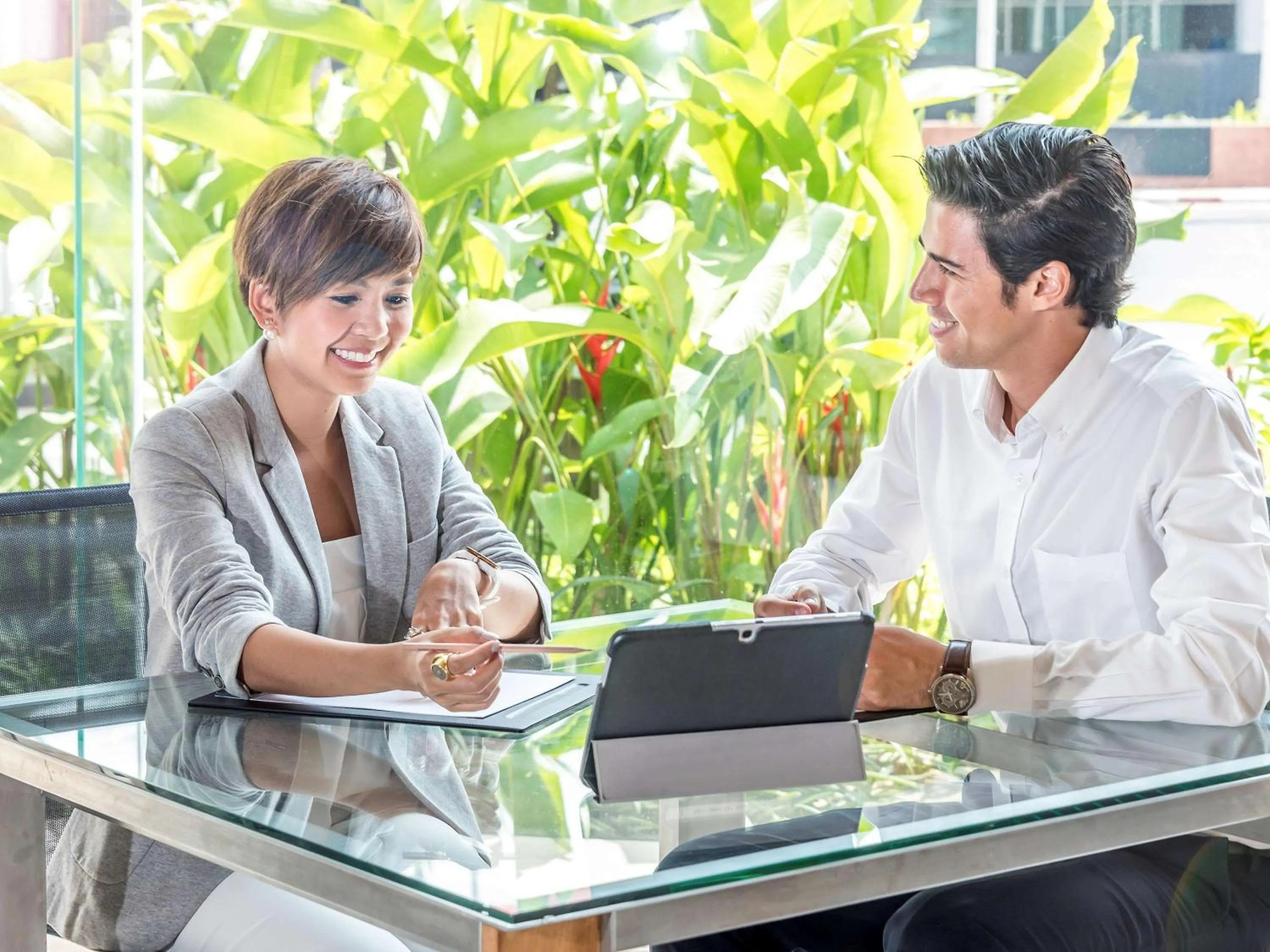 On site in Novotel Bangkok IMPACT