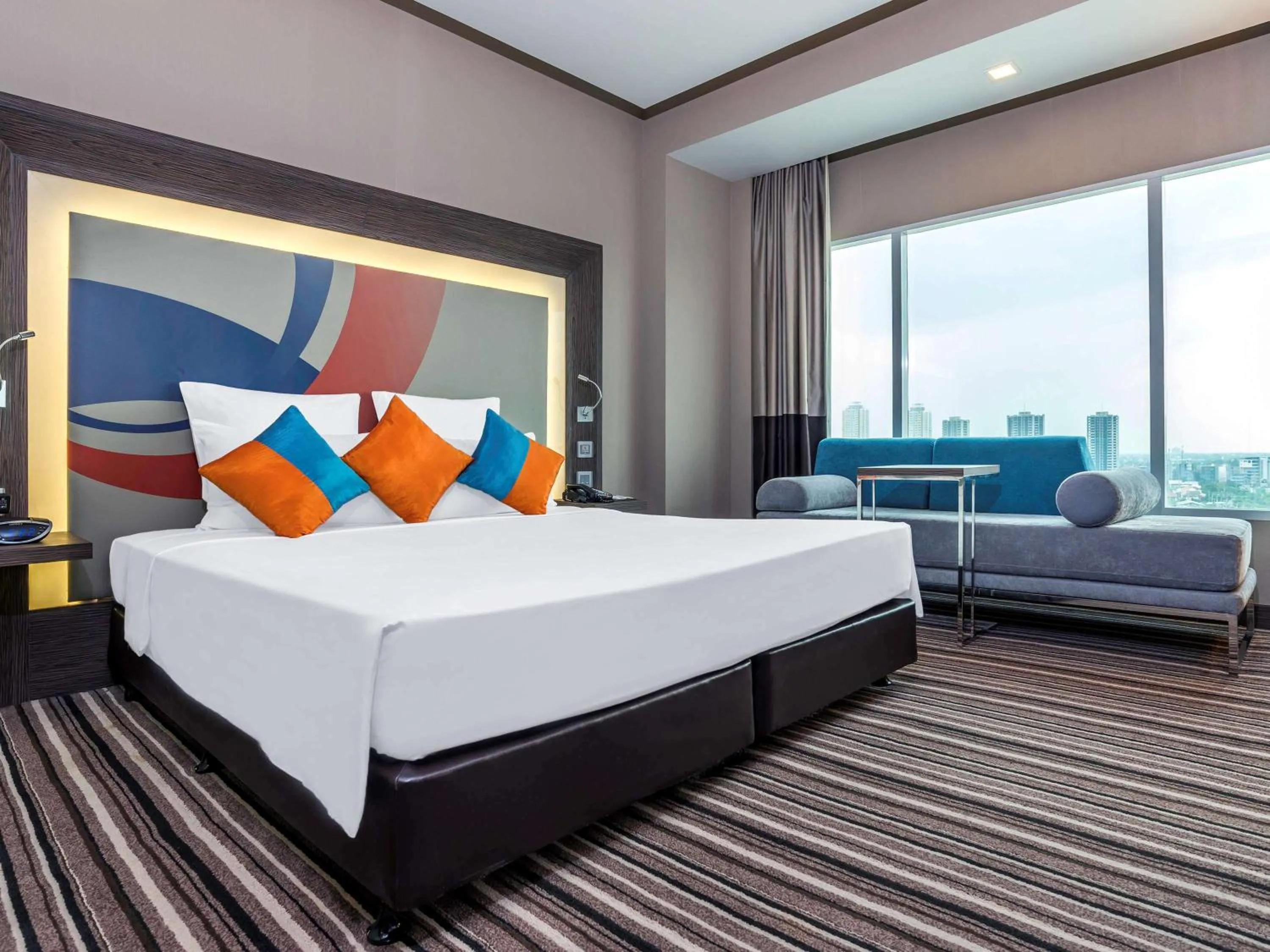 Photo of the whole room, Bed in Novotel Bangkok IMPACT