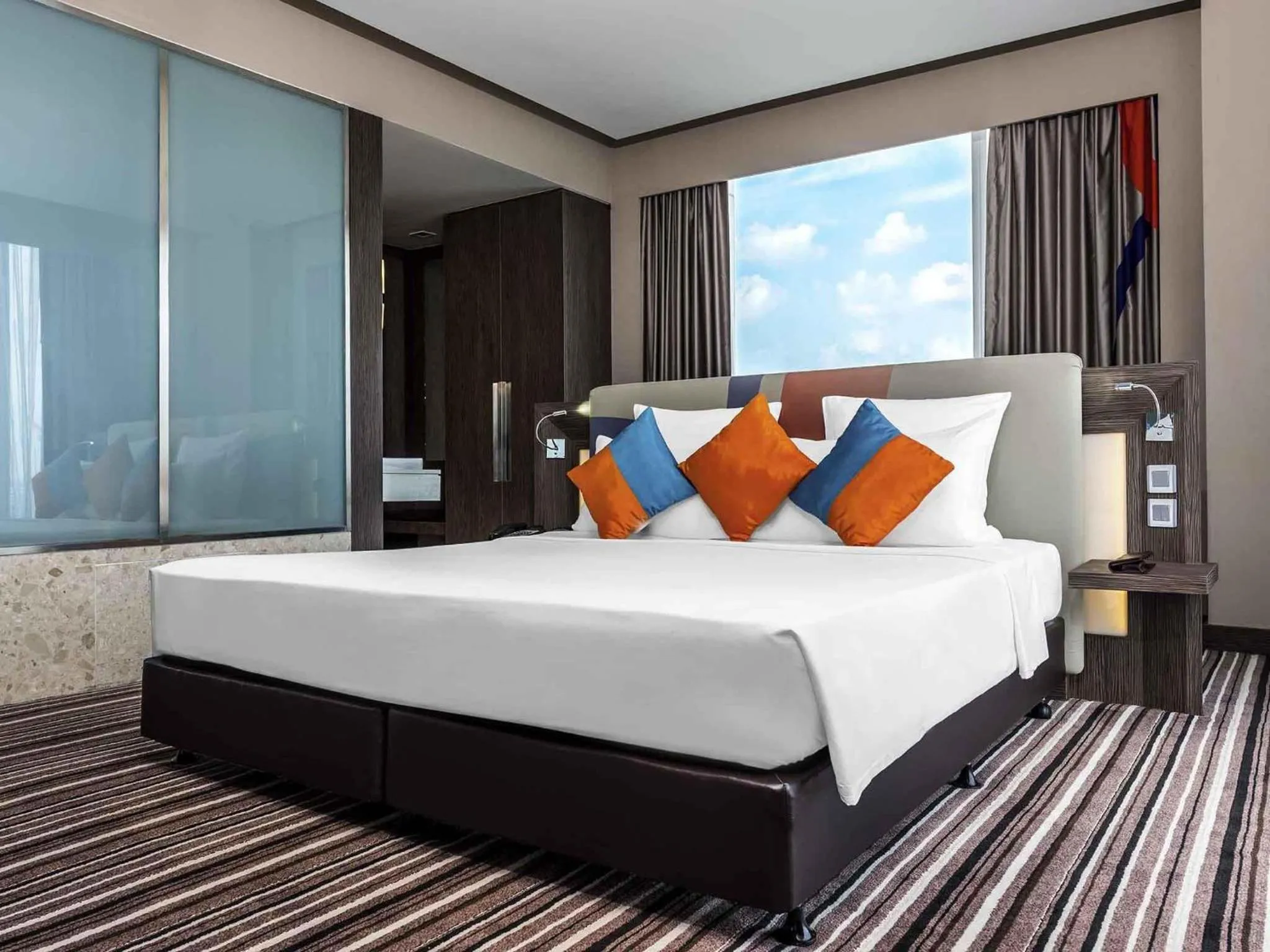 Bedroom, Bed in Novotel Bangkok IMPACT