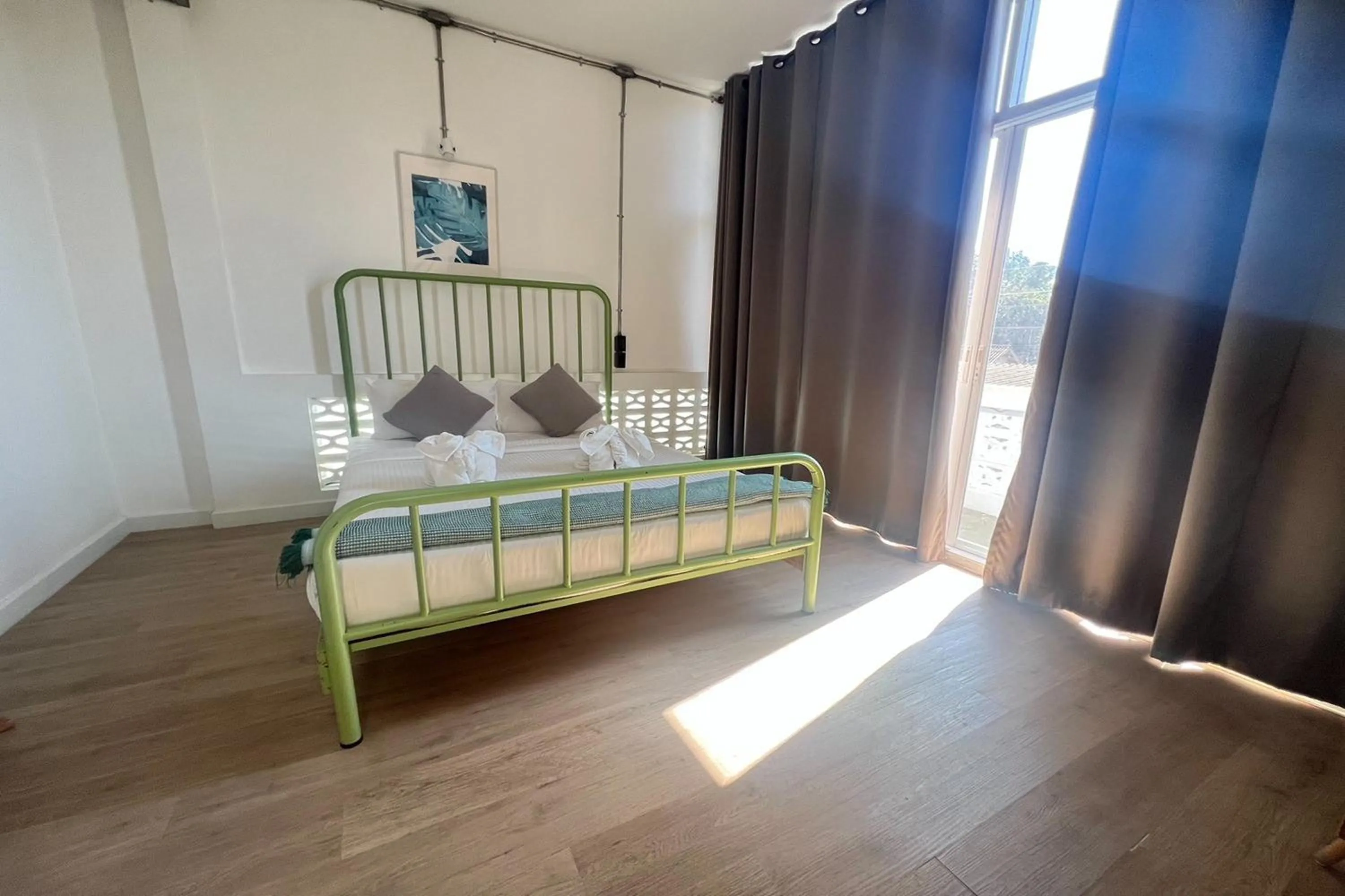 Photo of the whole room, Bed in Memmoth Cafe & Hostel in Lampang