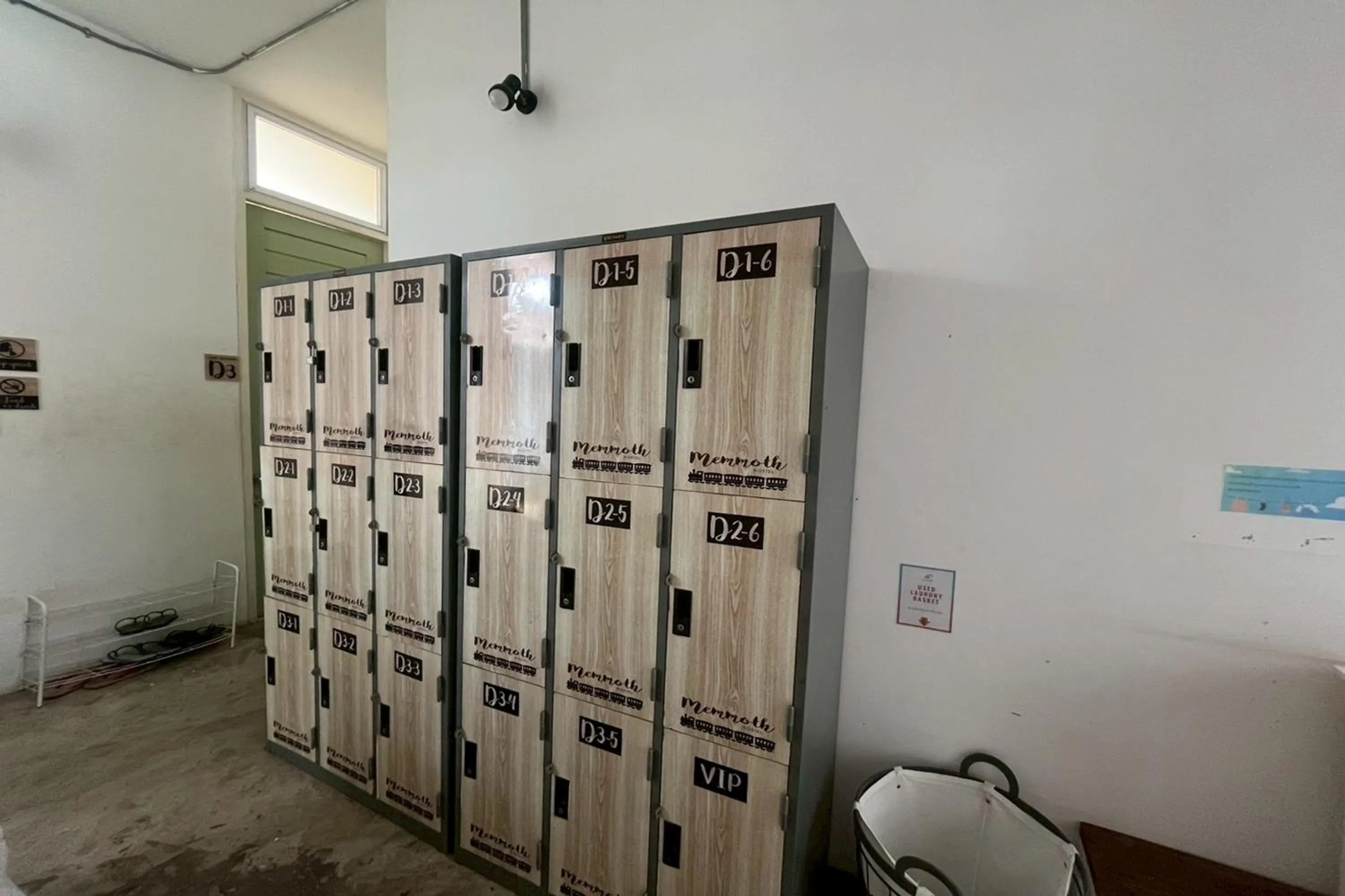 locker in Memmoth Cafe & Hostel in Lampang