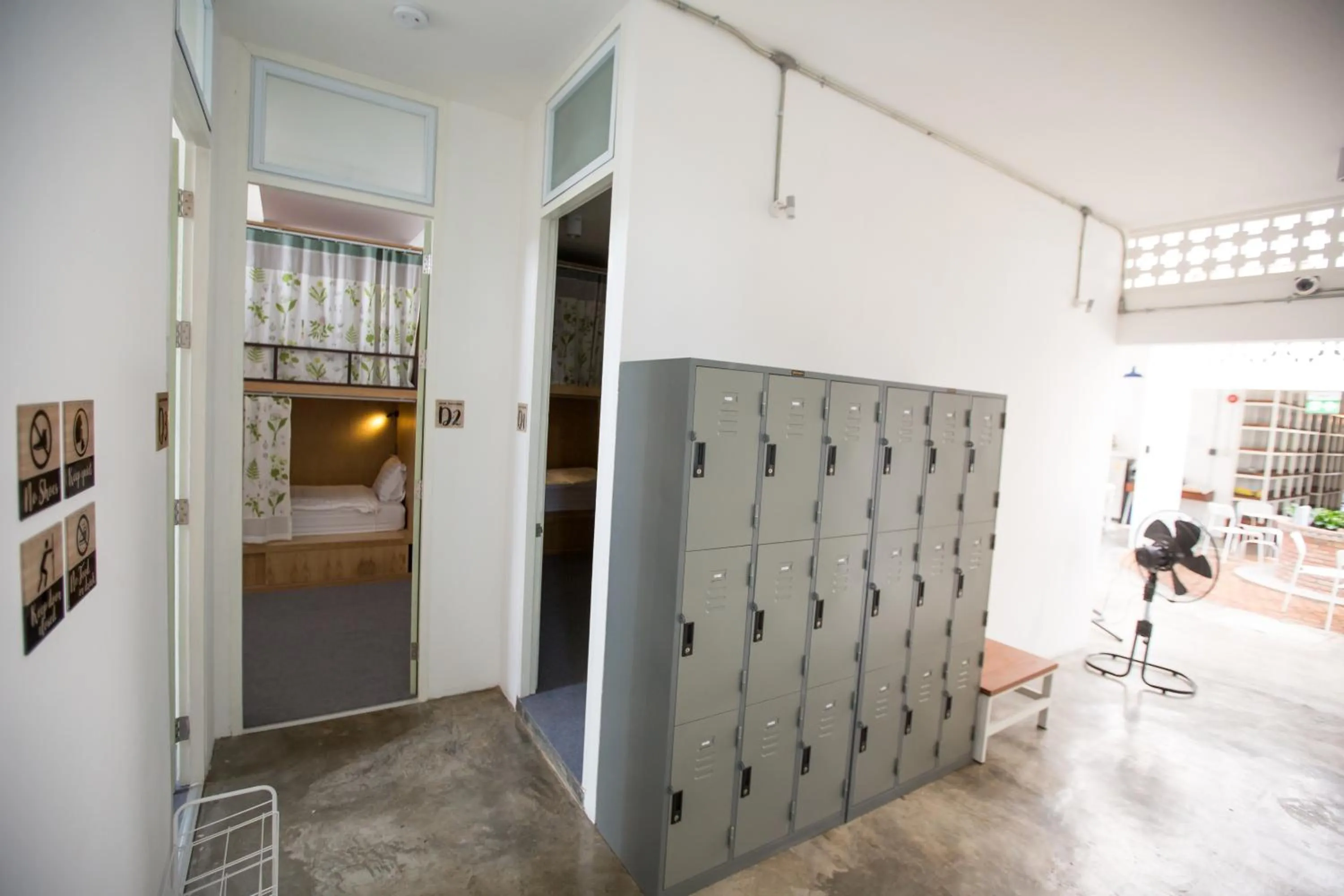 Area and facilities in Memmoth Hostel In Lampang