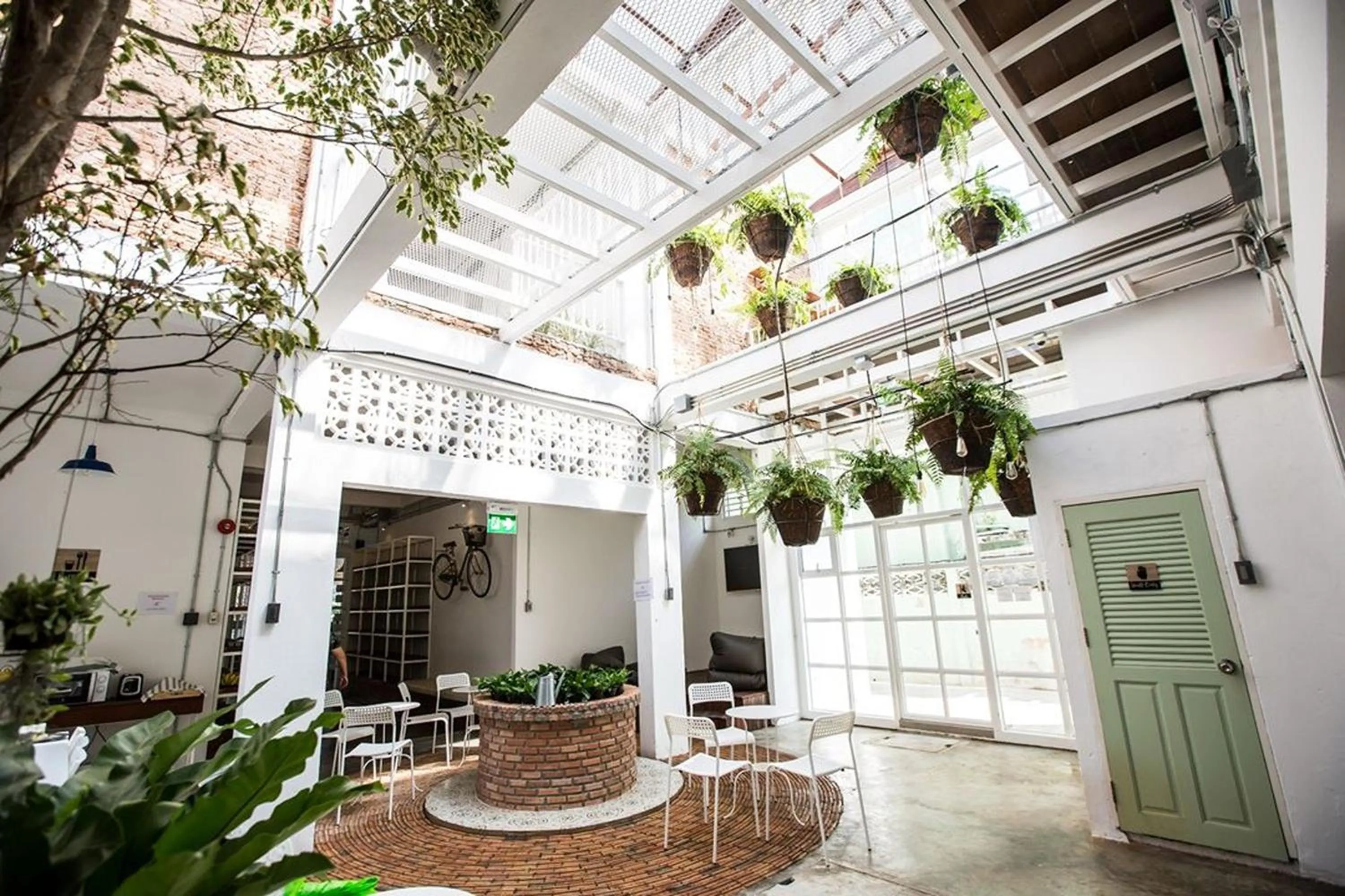 Property building in Memmoth Cafe & Hostel in Lampang