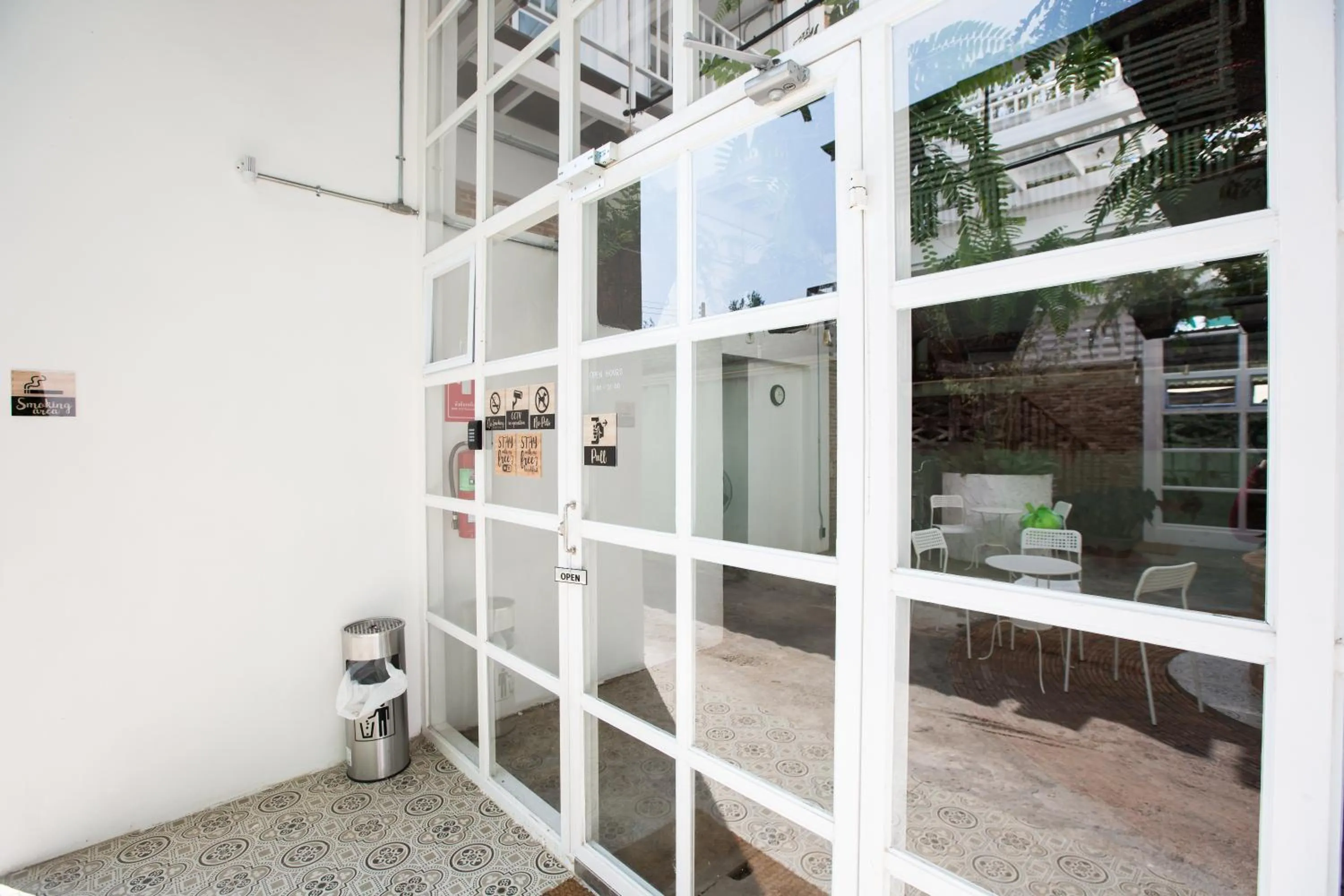 Property building in Memmoth Hostel In Lampang