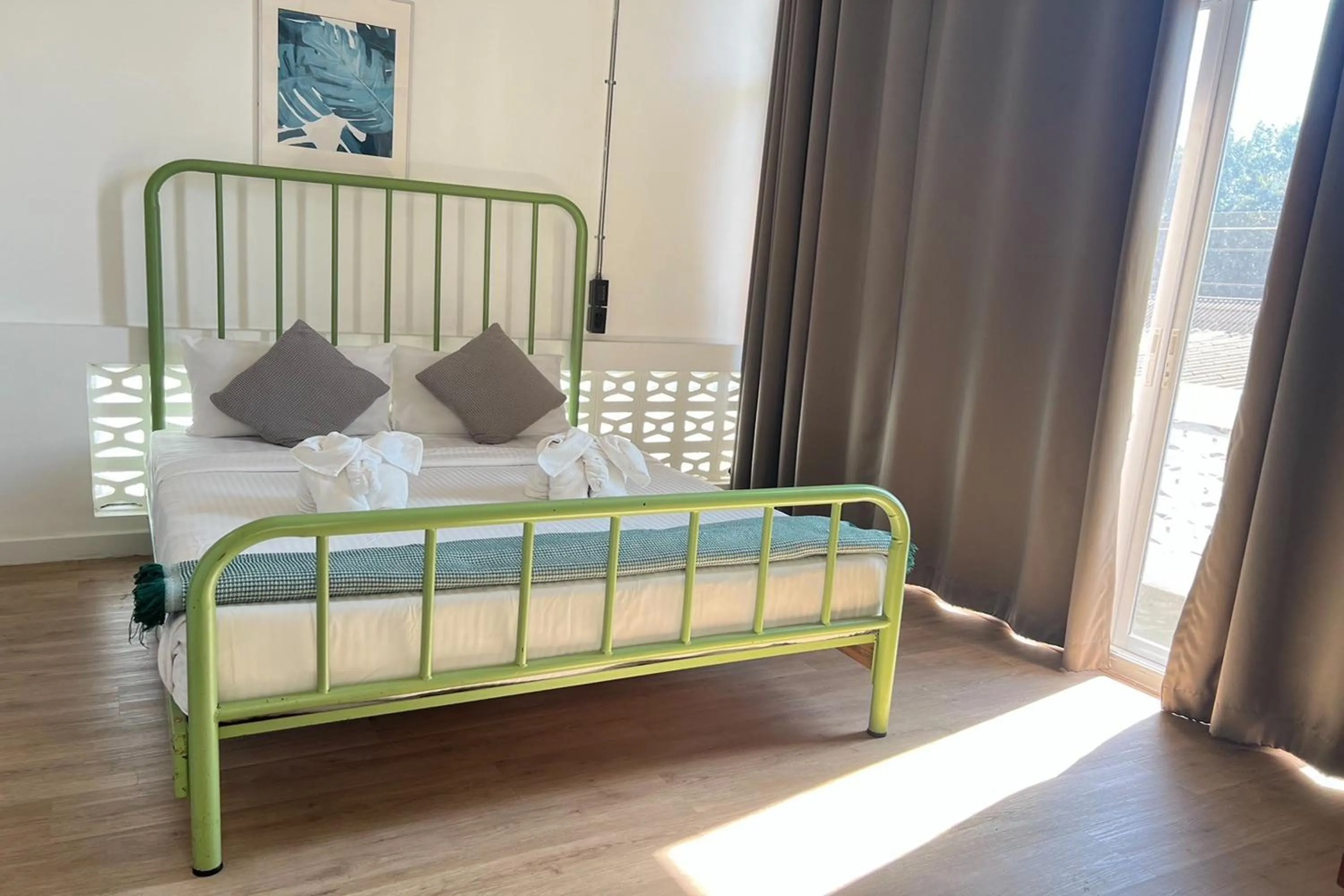 Photo of the whole room, Bed in Memmoth Cafe & Hostel in Lampang