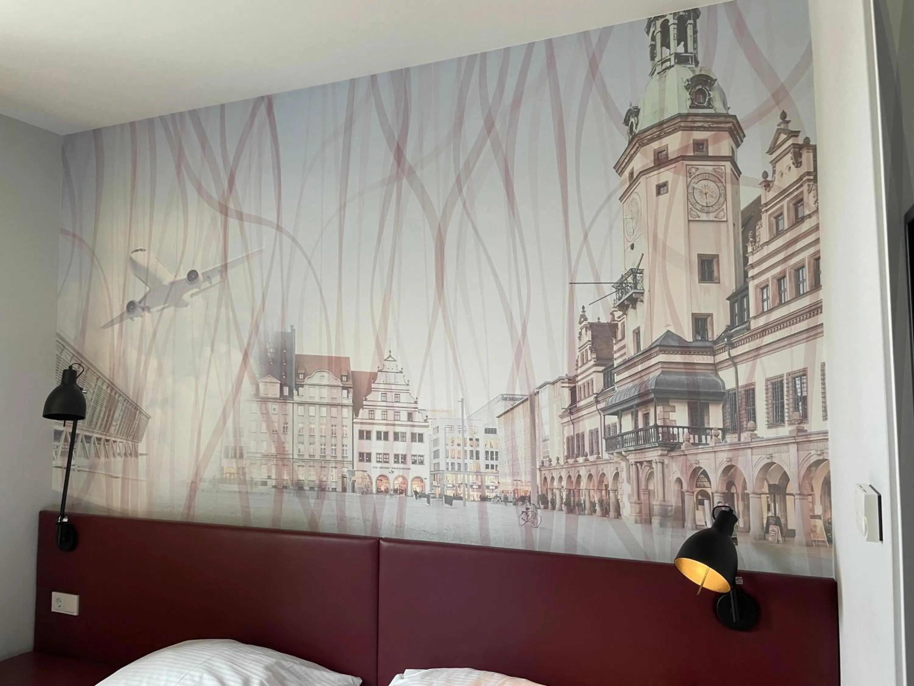 Bedroom, Bed in Campanile Leipzig Halle Airport