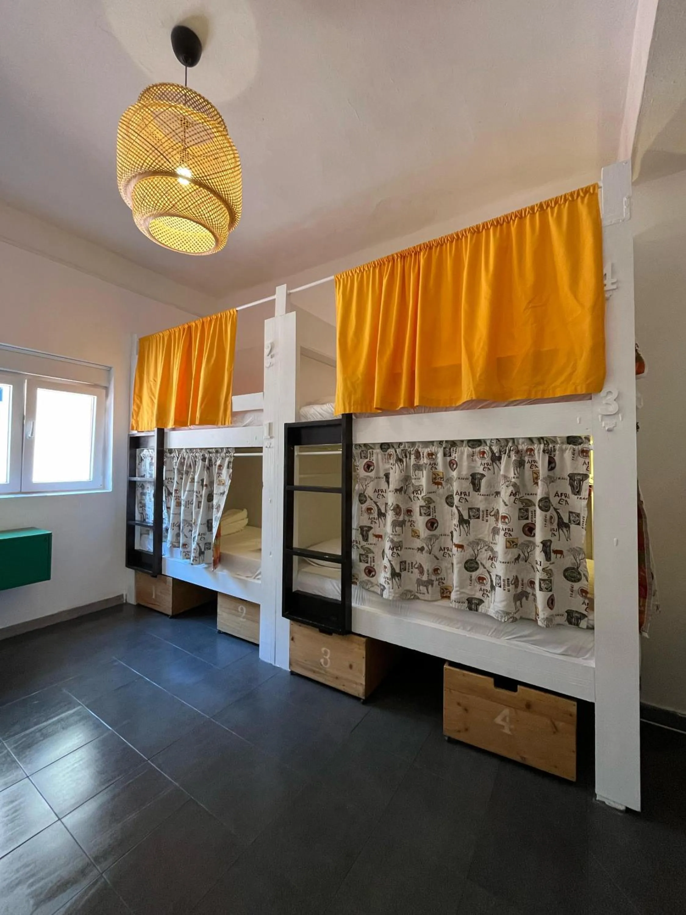 Bed in La Ventana Azul Surf Hostel