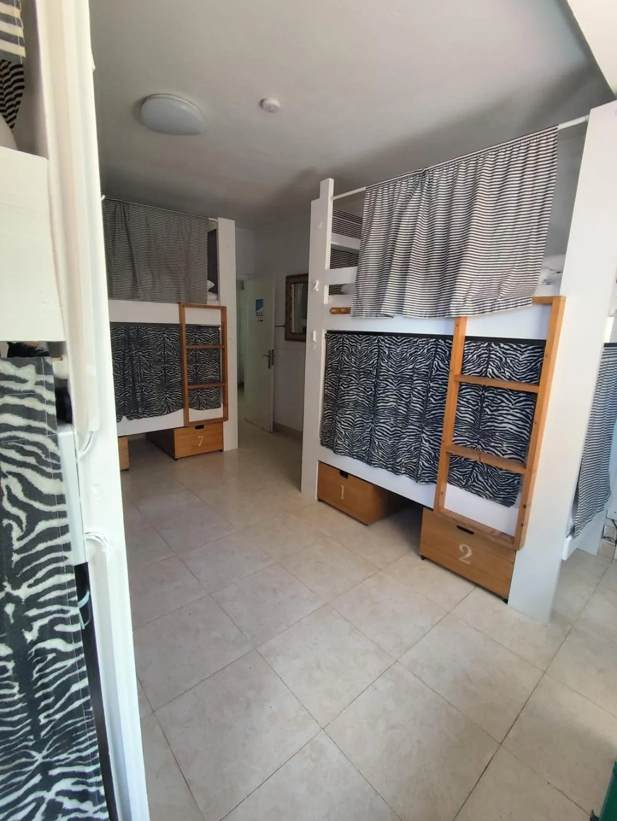 Bed in La Ventana Azul Surf Hostel