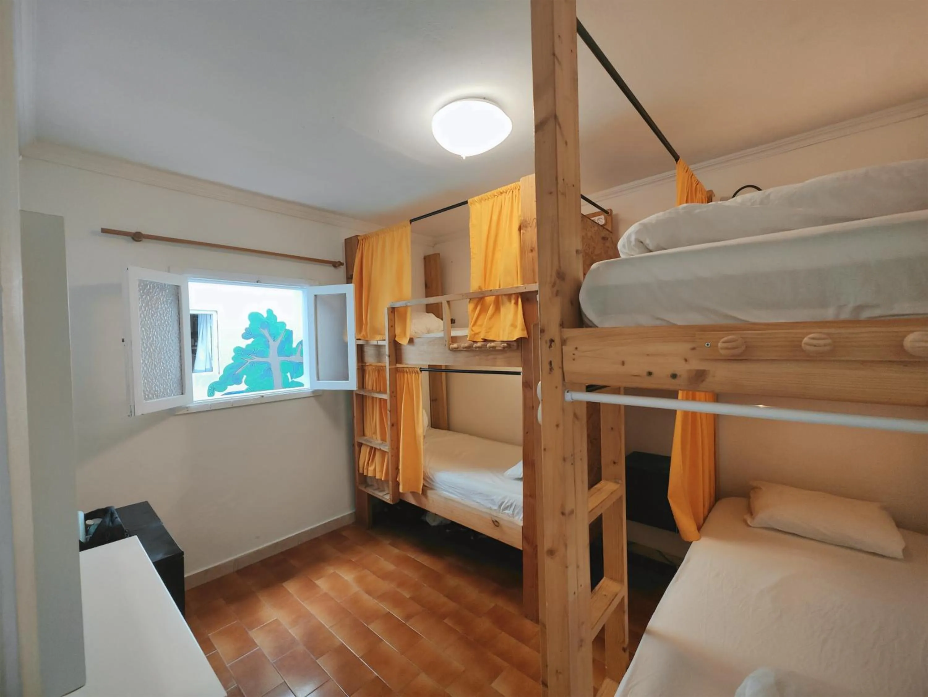 Bed in La Ventana Azul Surf Hostel