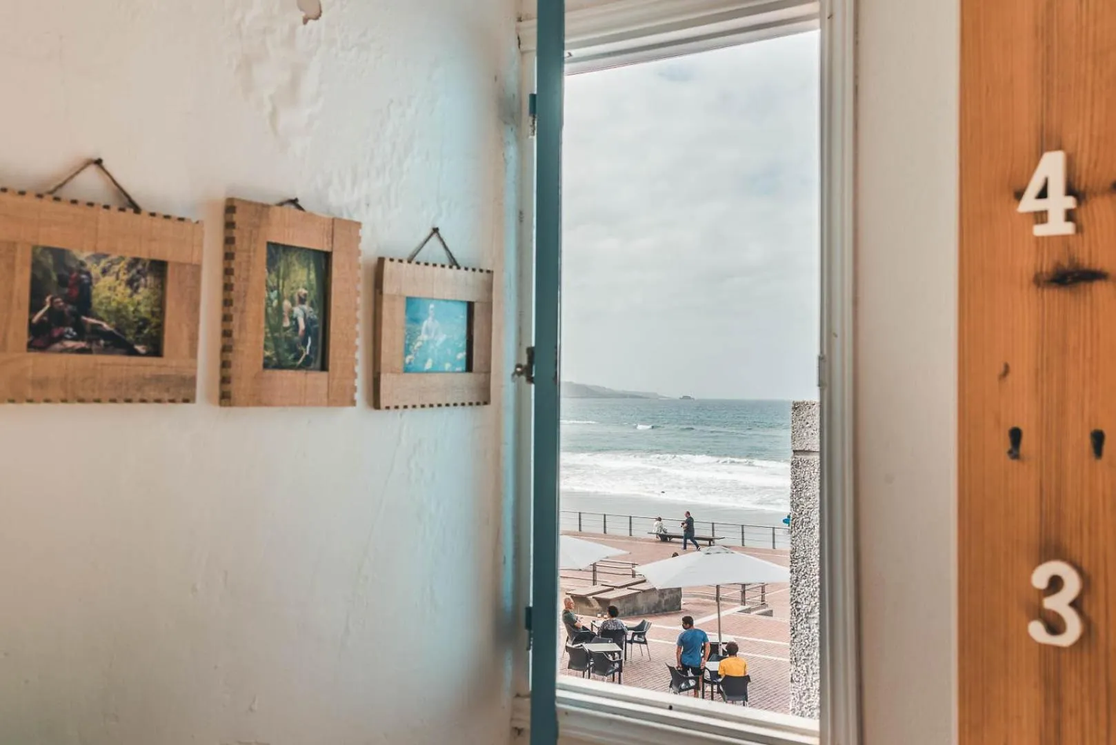 Sea view in La Ventana Azul Surf Hostel