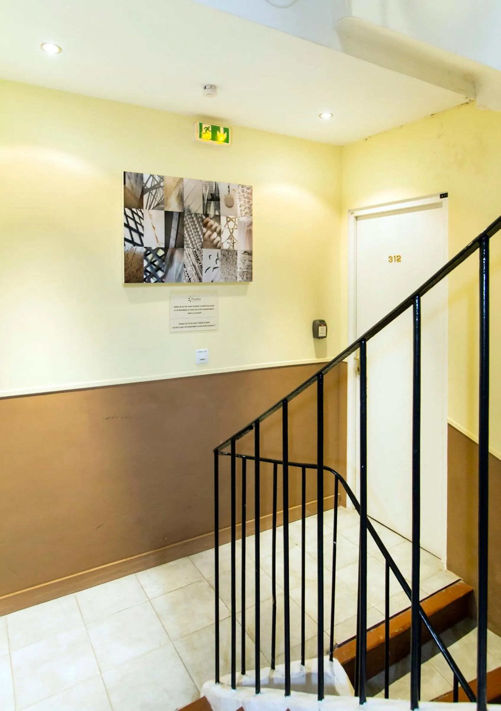 Decorative detail in Florella Achard Apartment