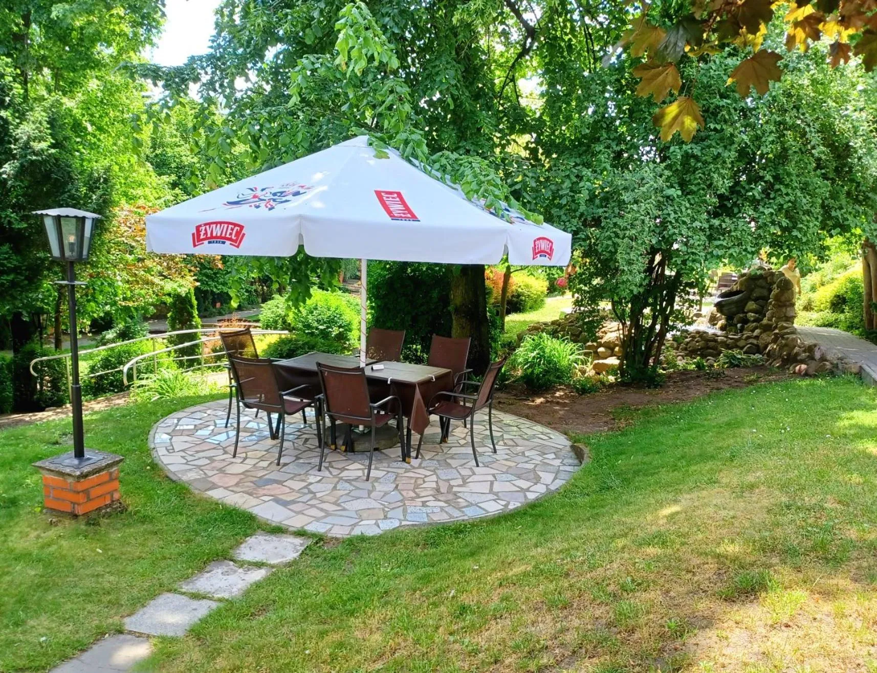 Garden in Hotel Adalbertus