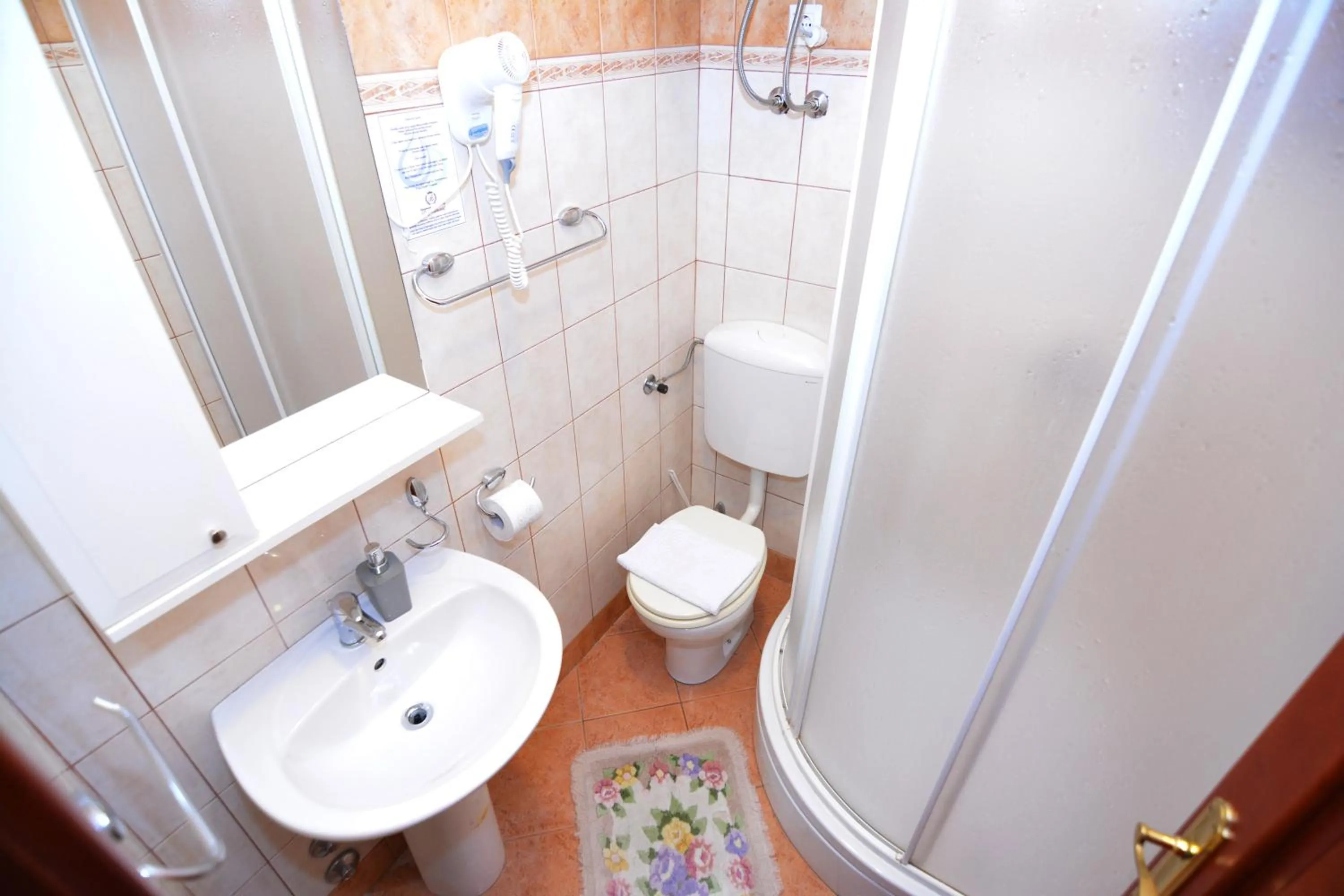 Bathroom in Apartments Bogdanovic