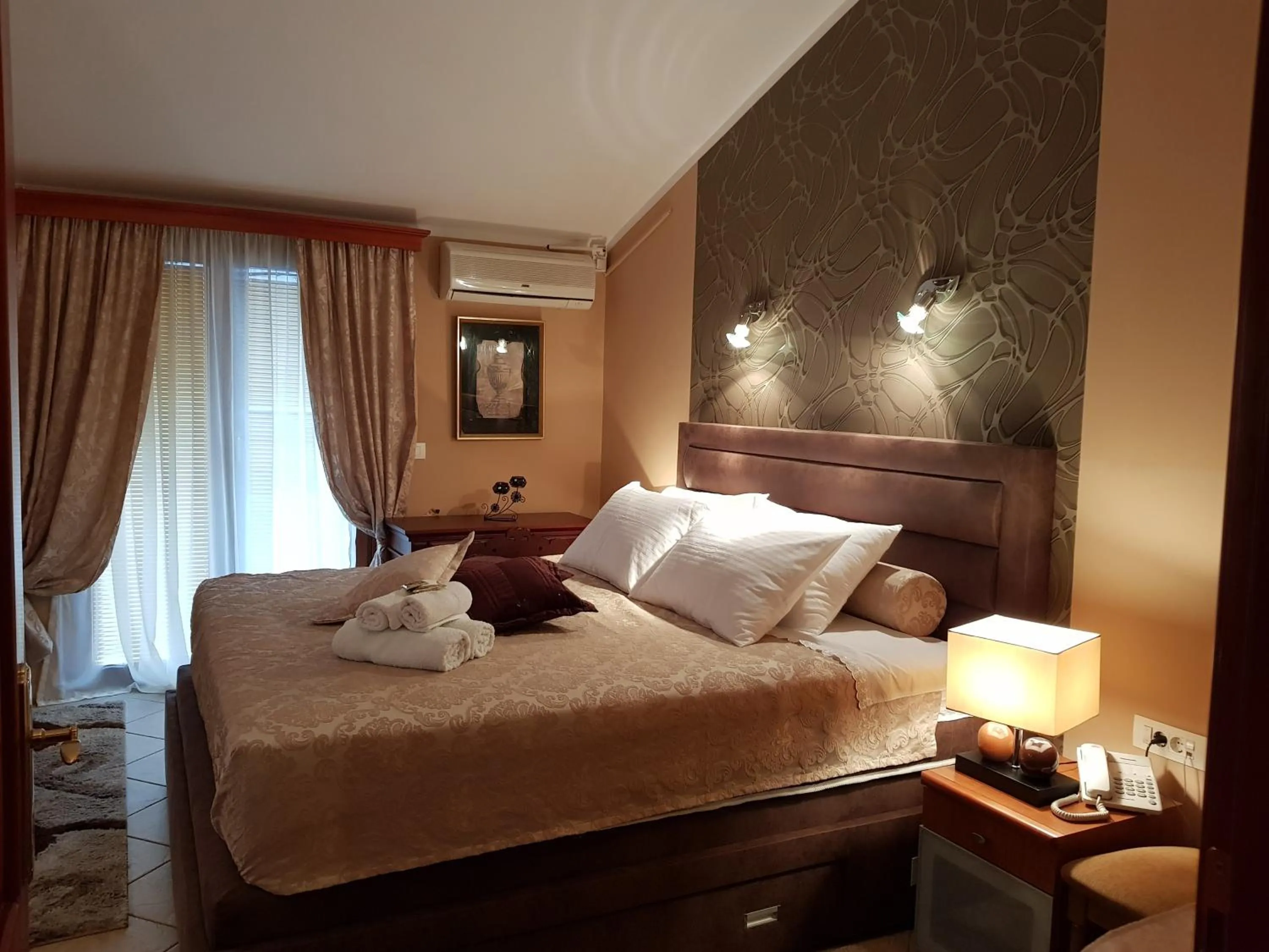 Bedroom, Bed in Apartments Bogdanovic