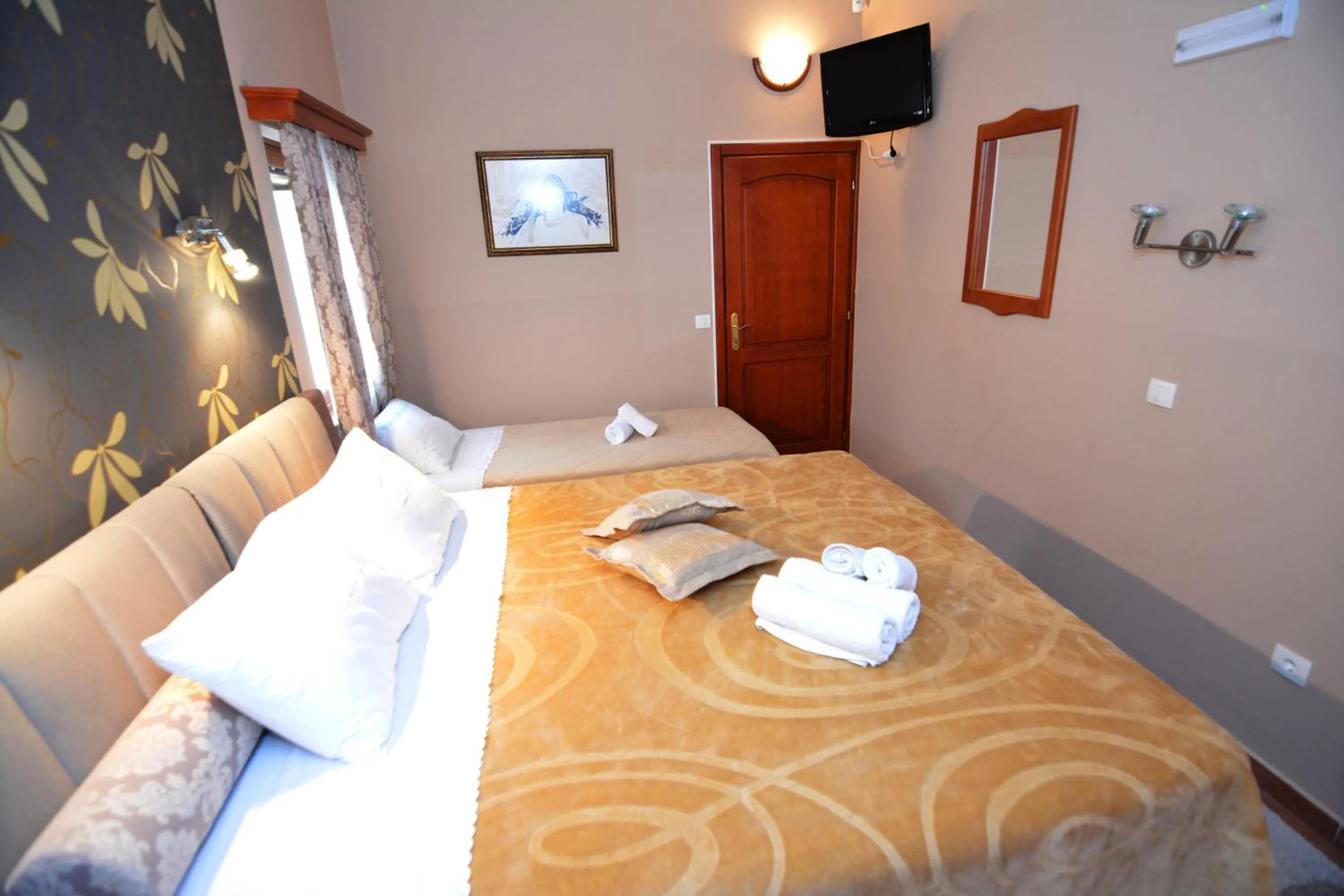 Bedroom, Bed in Apartments Bogdanovic