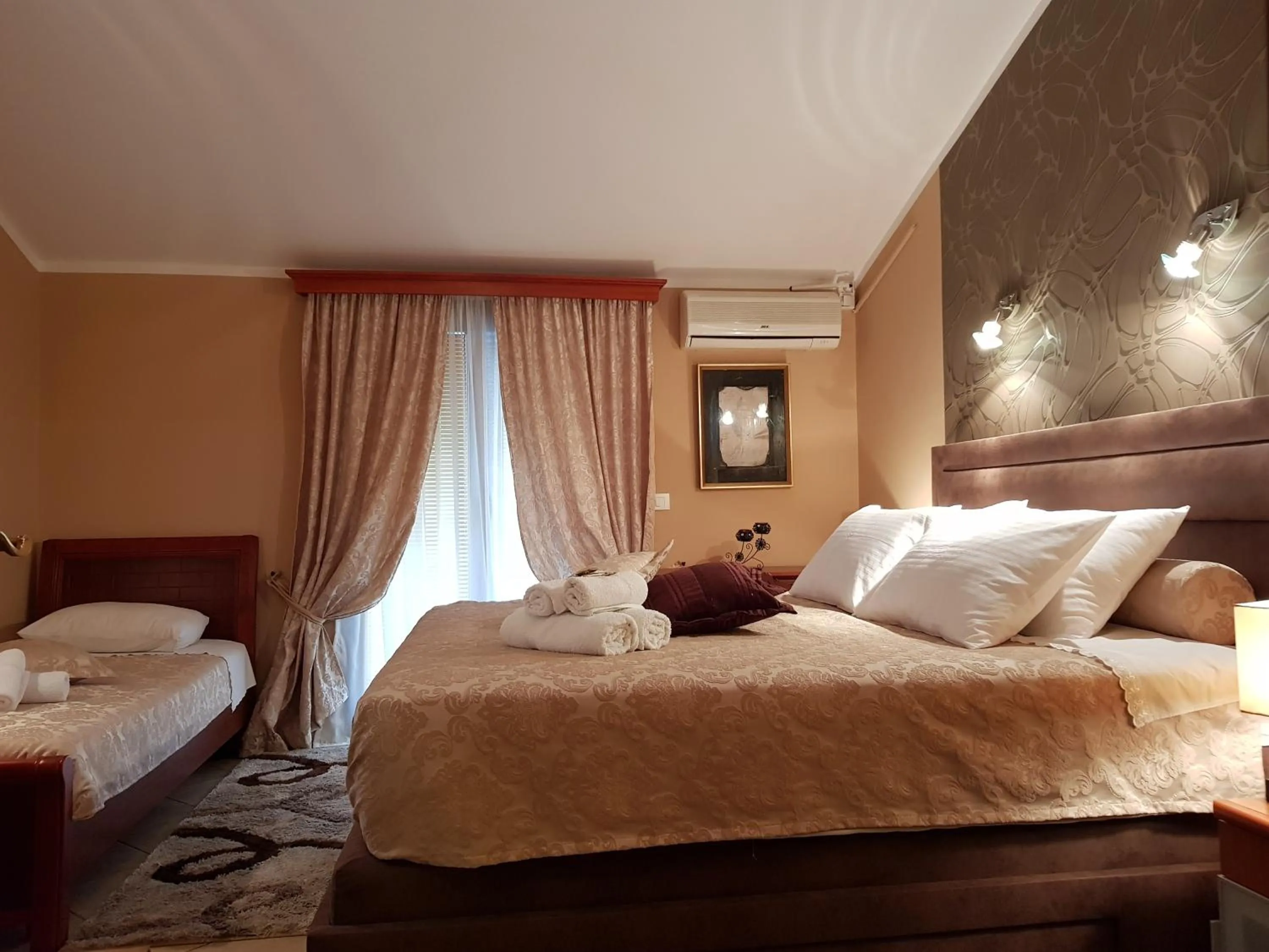 Bedroom, Bed in Apartments Bogdanovic