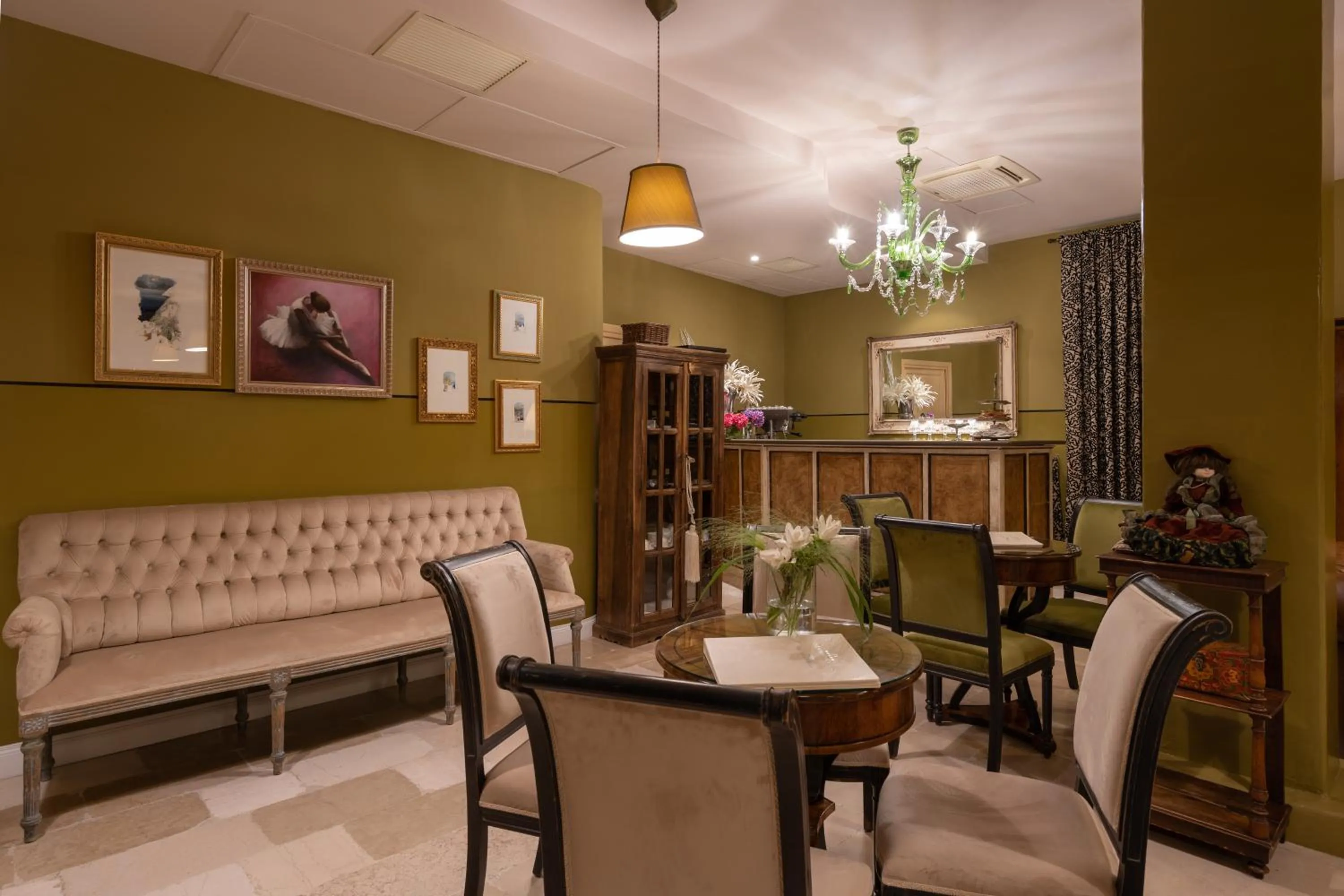 Lounge or bar in La Locanda Del Carrubo