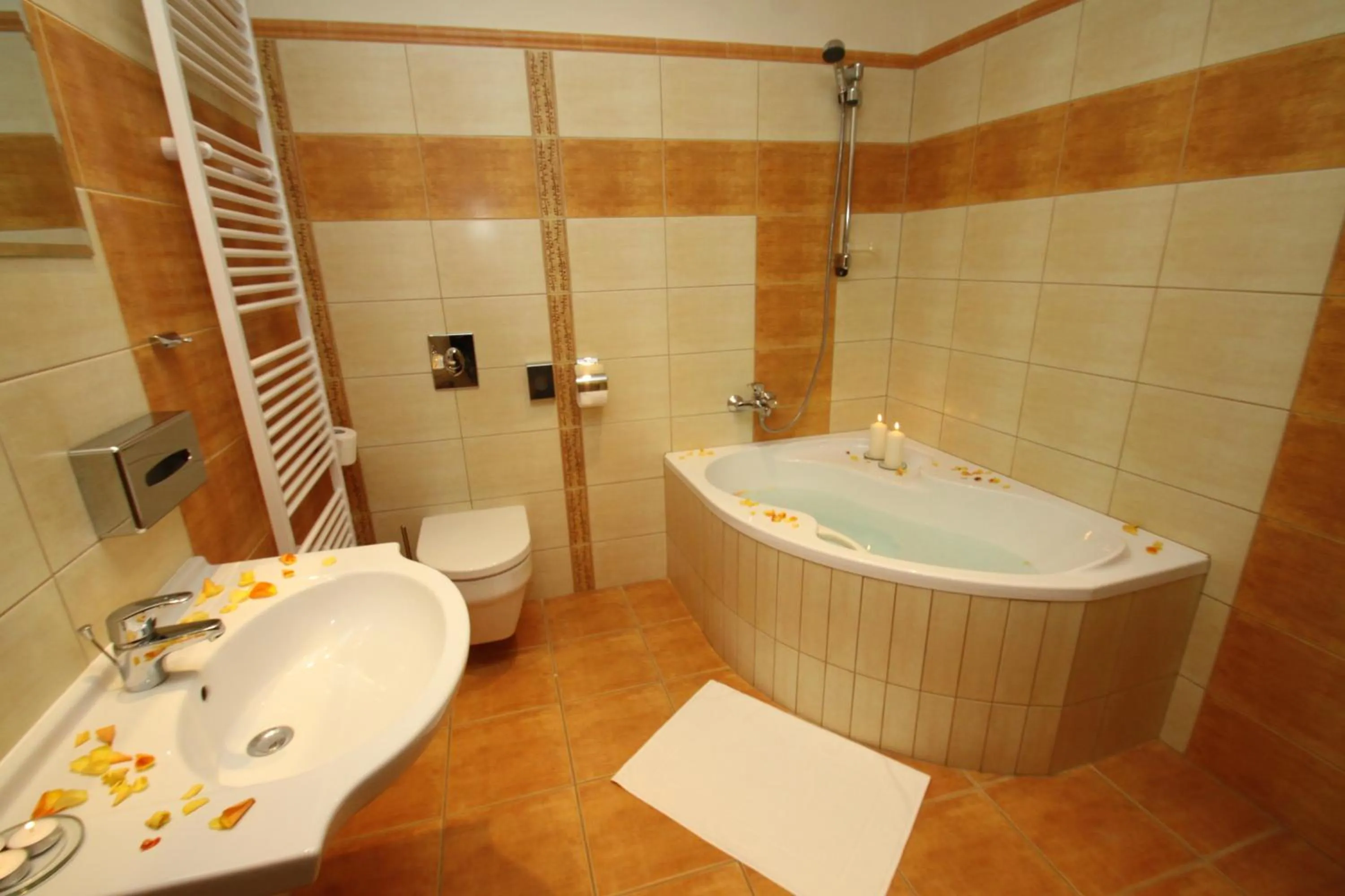 Bathroom in Hotel Slovan