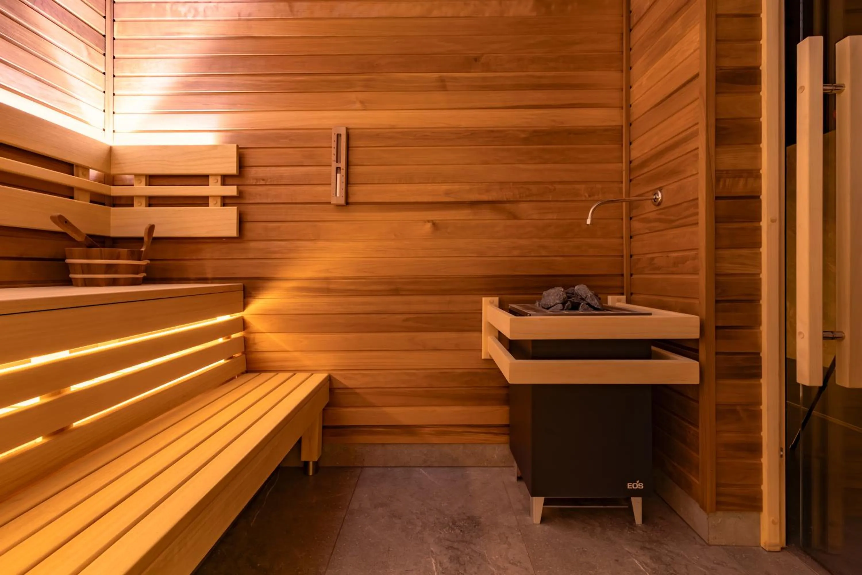 Sauna in Hotel Alpin