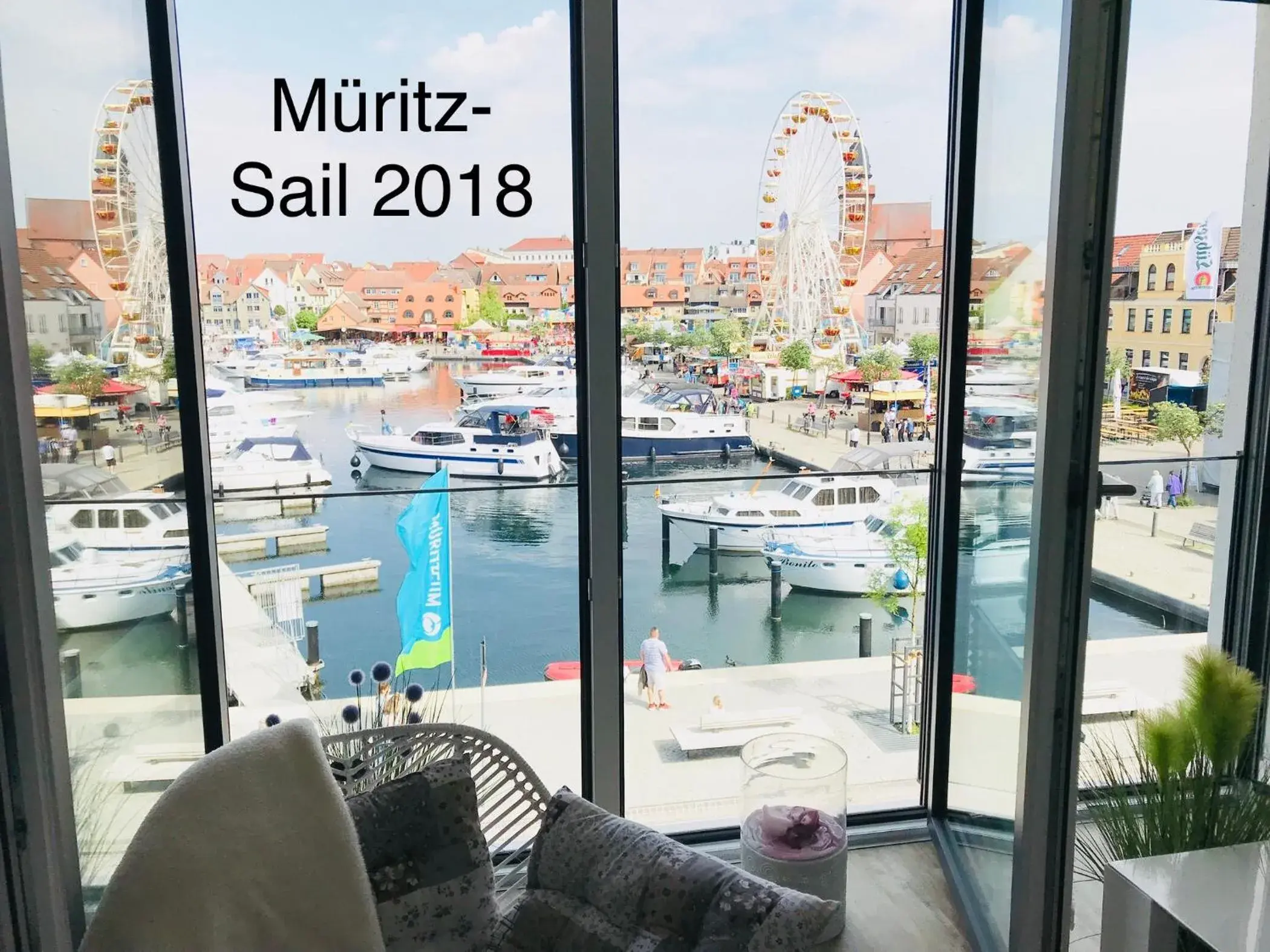 Apartment with Lake View in Müritzstern in der Hafenresidenz Apartment with Lake View in Müritzstern in der Hafenresidenz