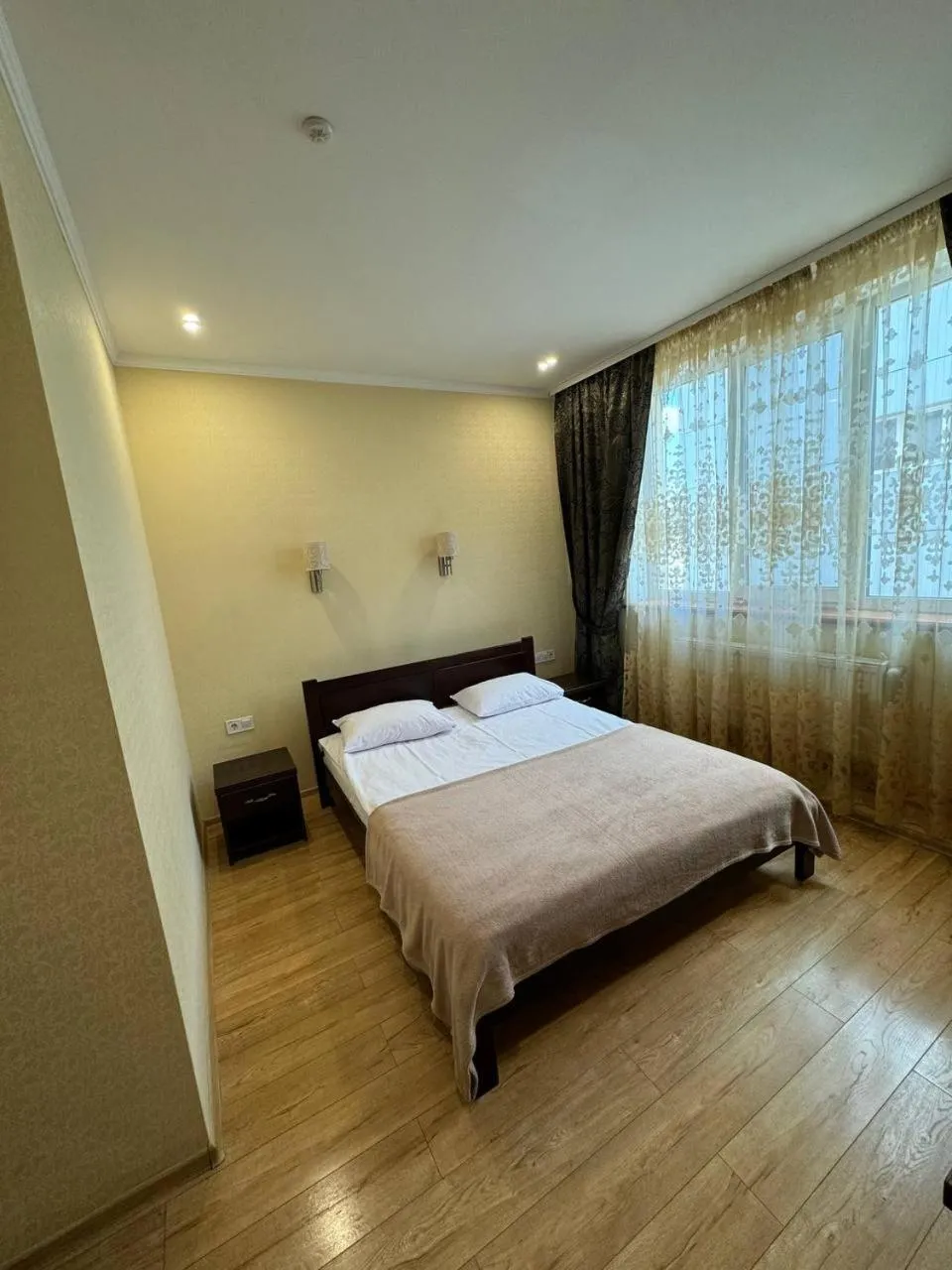 Bed in Passage Hotel