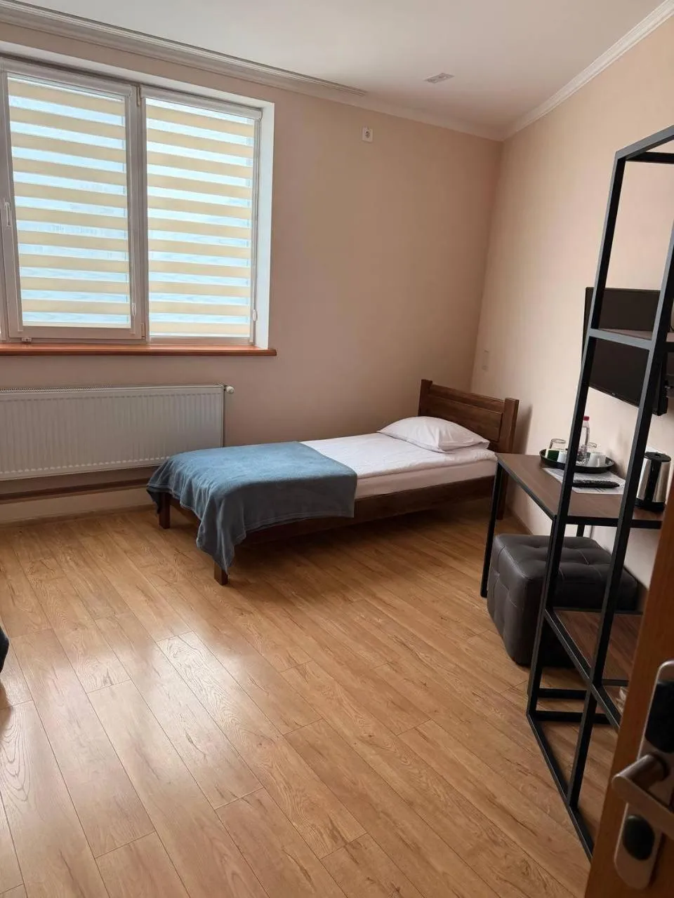 Bed in Passage Hotel