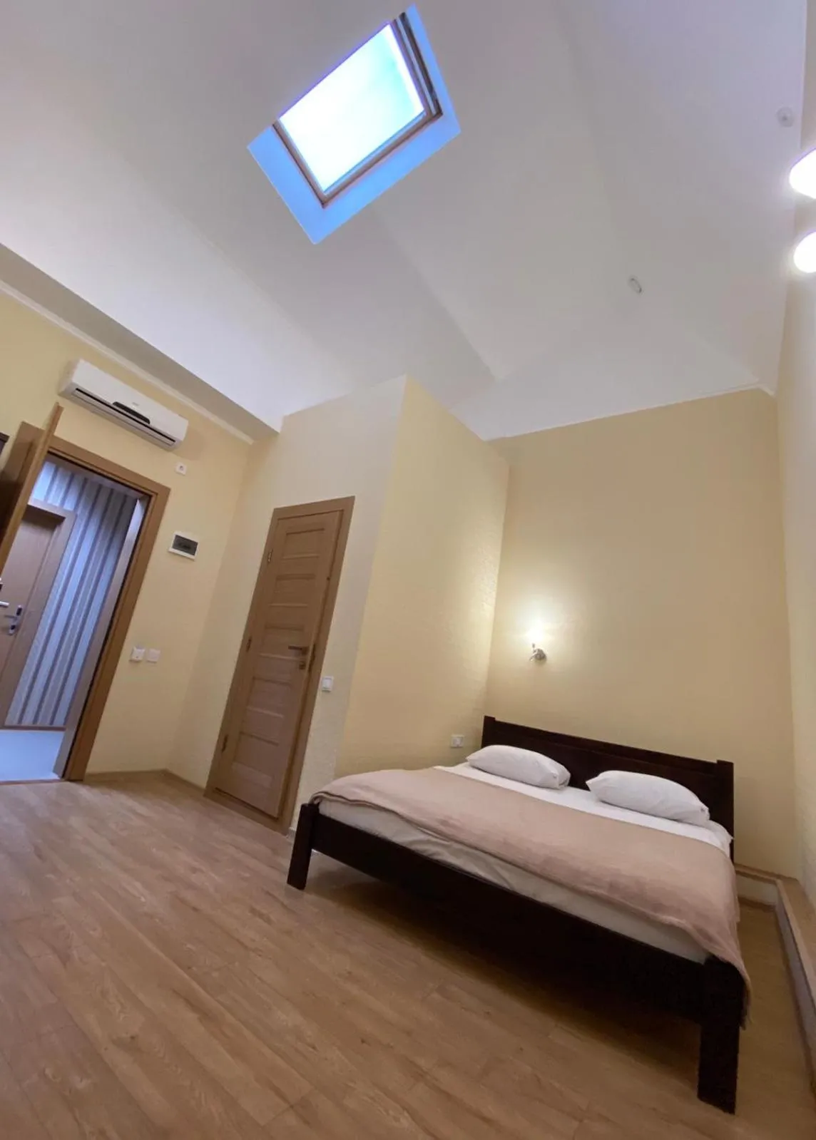 Bed in Passage Hotel