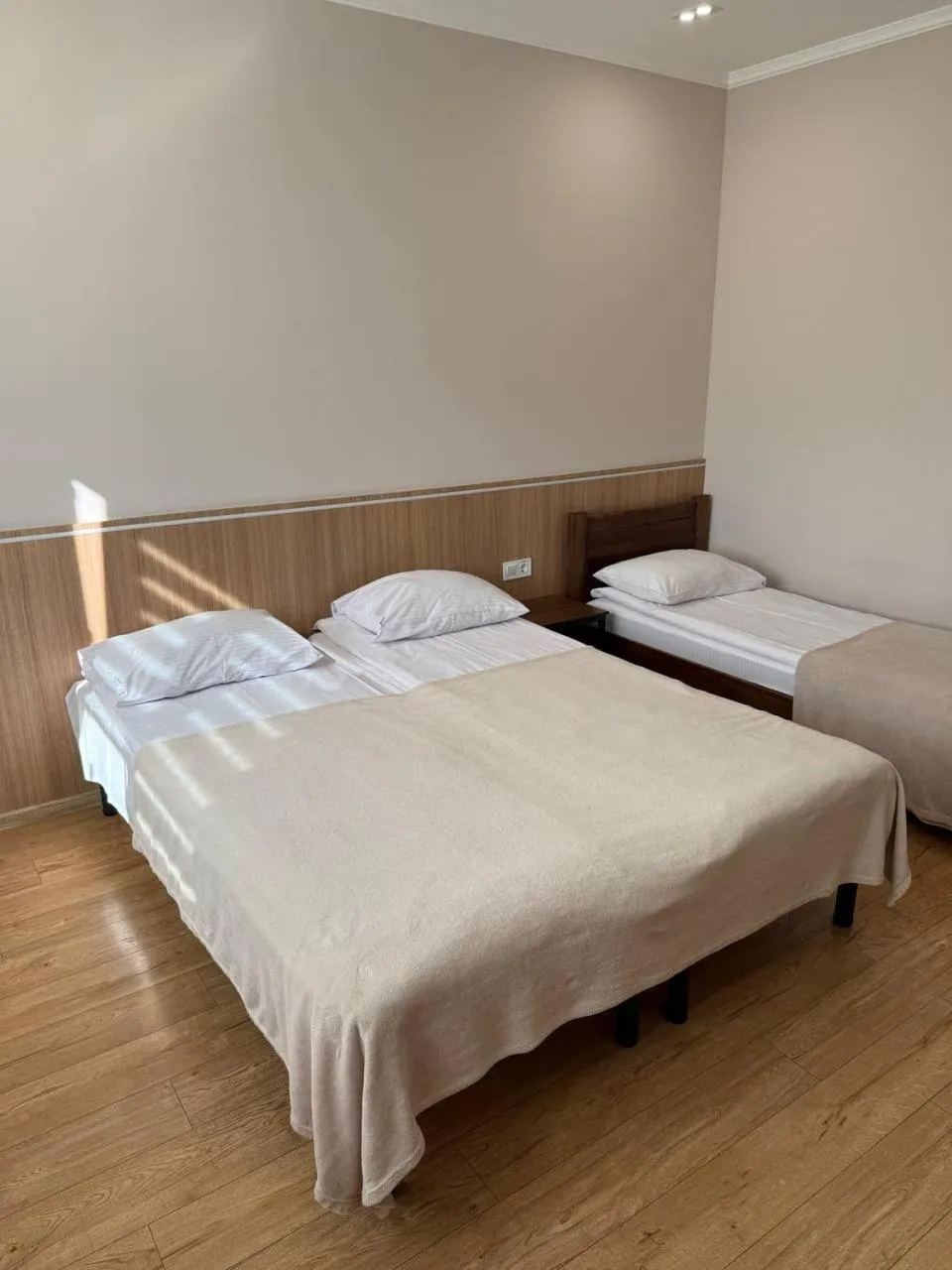 Bed in Passage Hotel