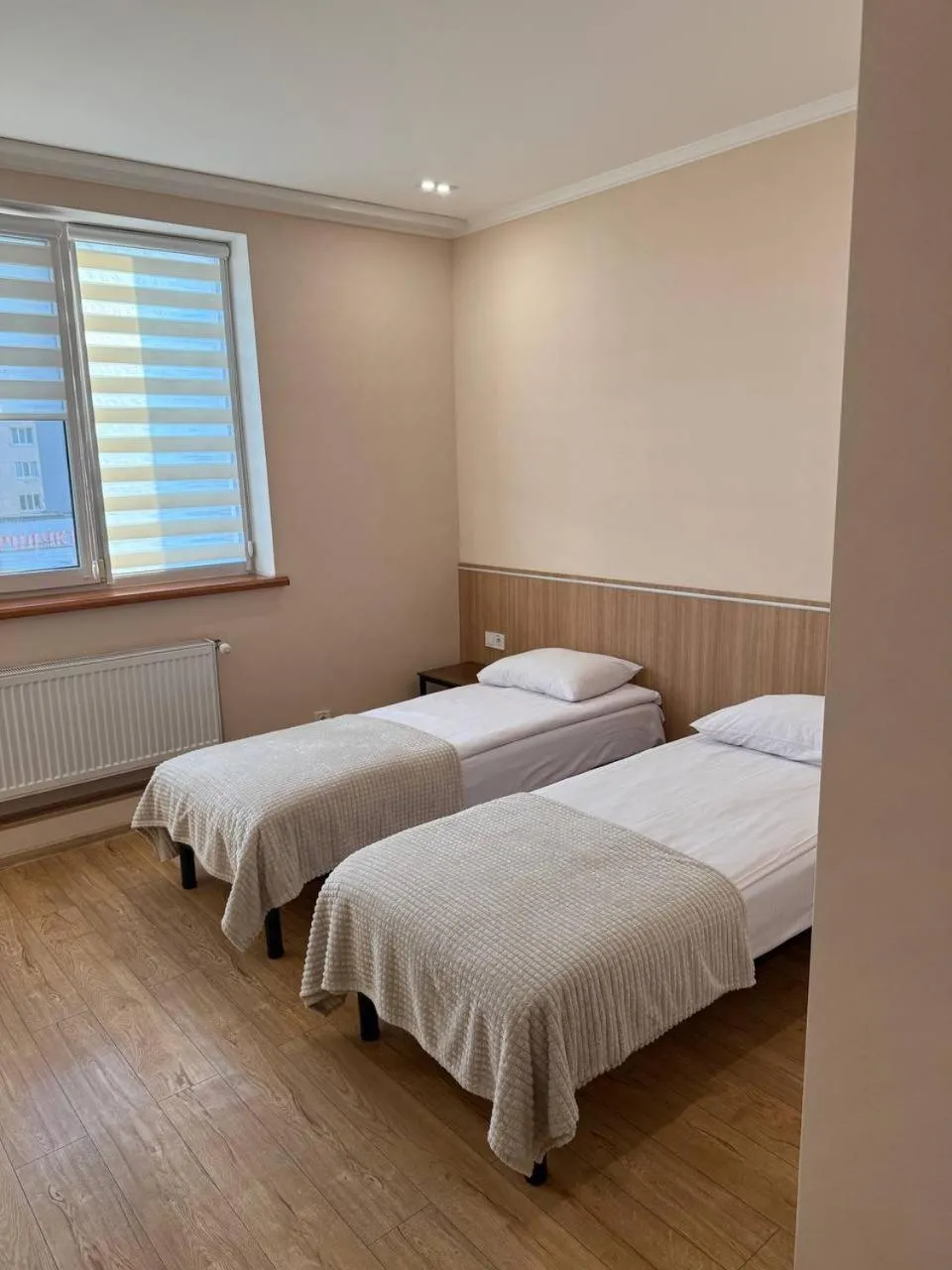 Bed in Passage Hotel