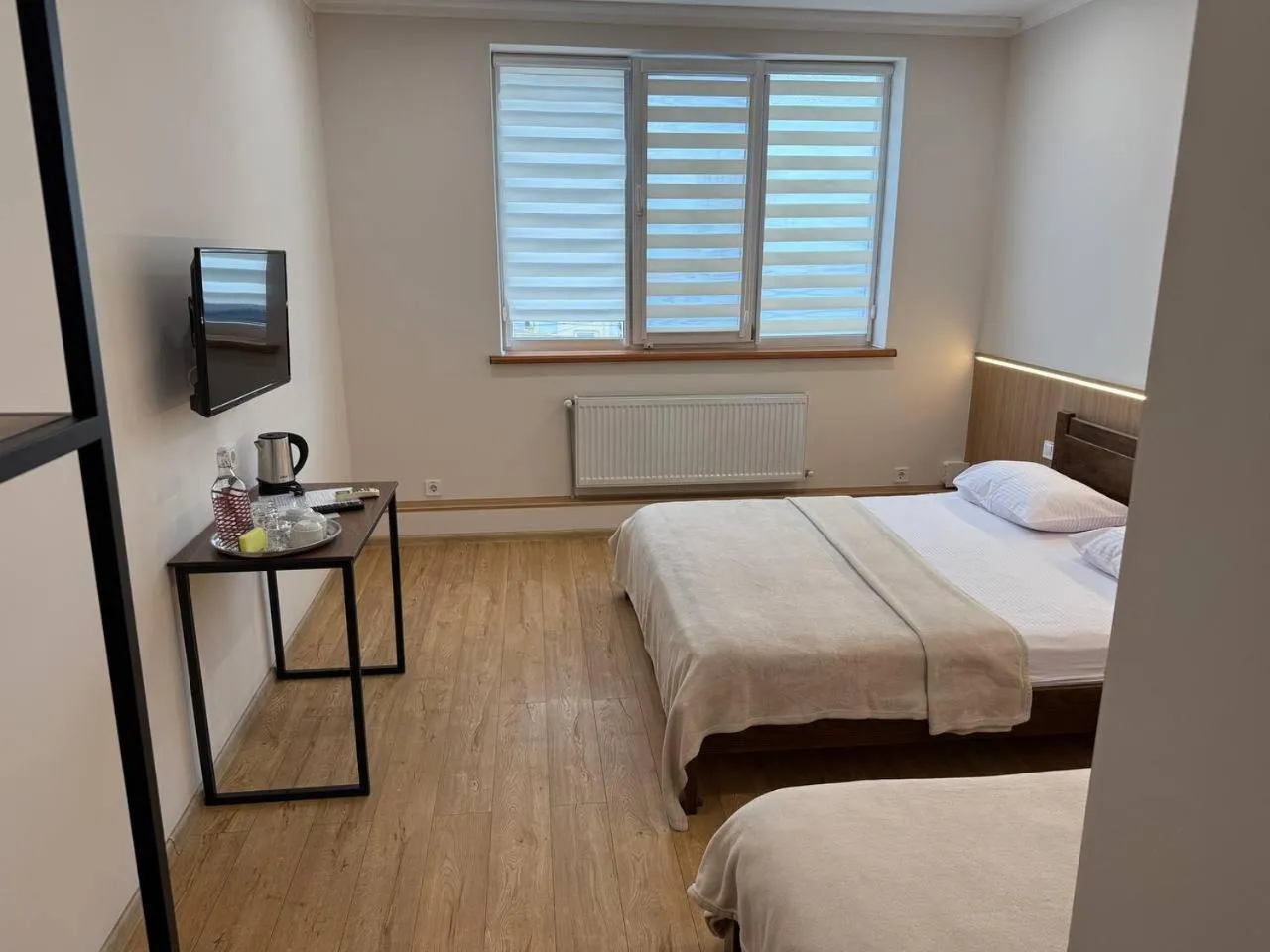 Bed in Passage Hotel