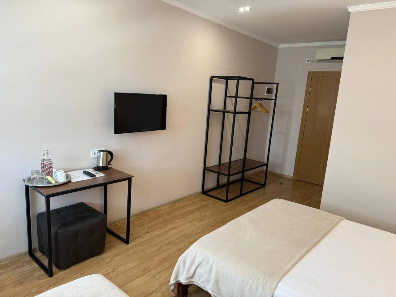 Bed in Passage Hotel