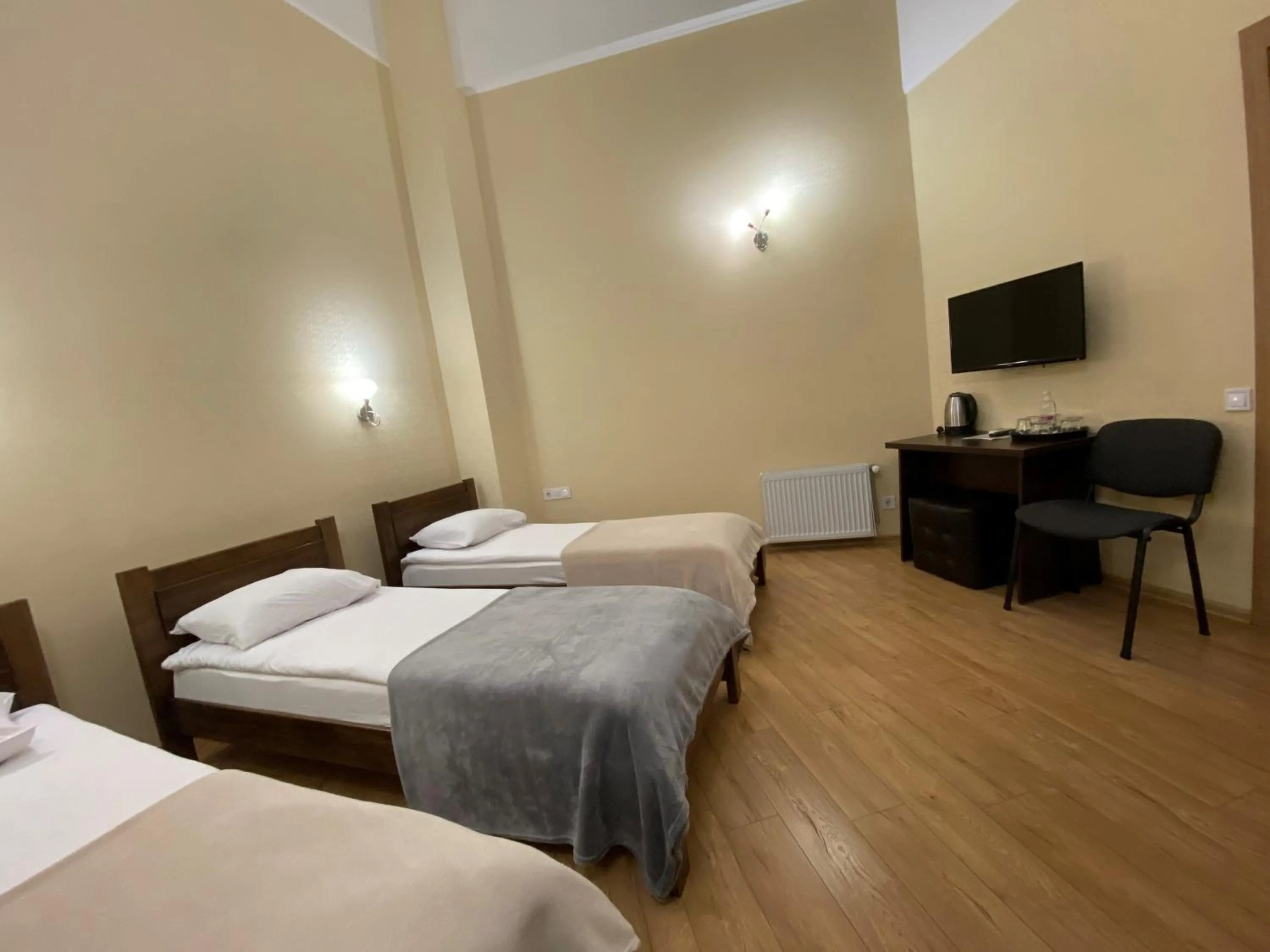 Bed in Passage Hotel
