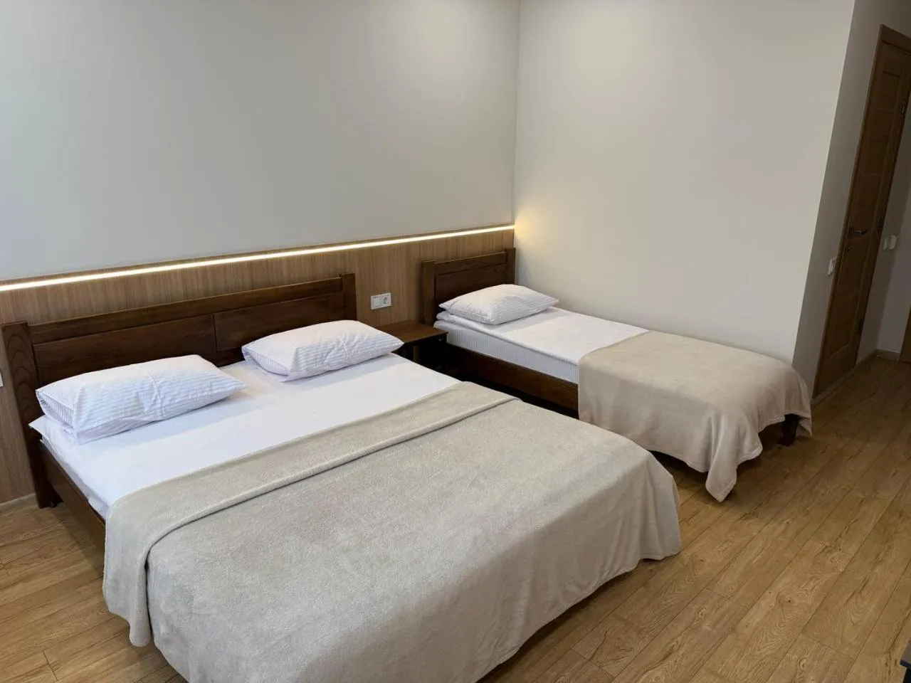 Bed in Passage Hotel