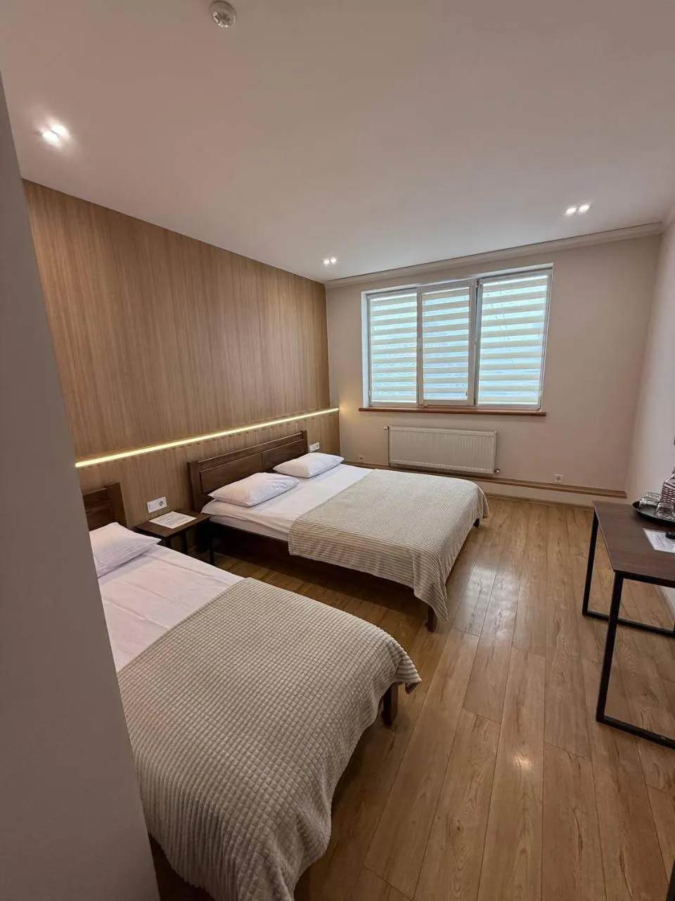 Bed in Passage Hotel