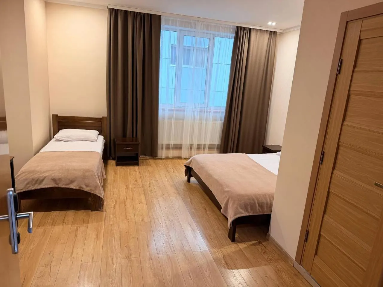 Bed in Passage Hotel