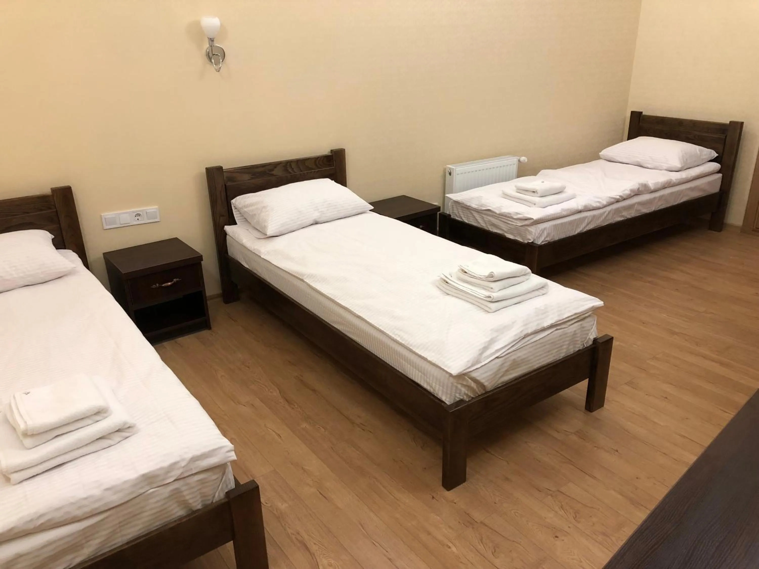 Bed in Passage Hotel