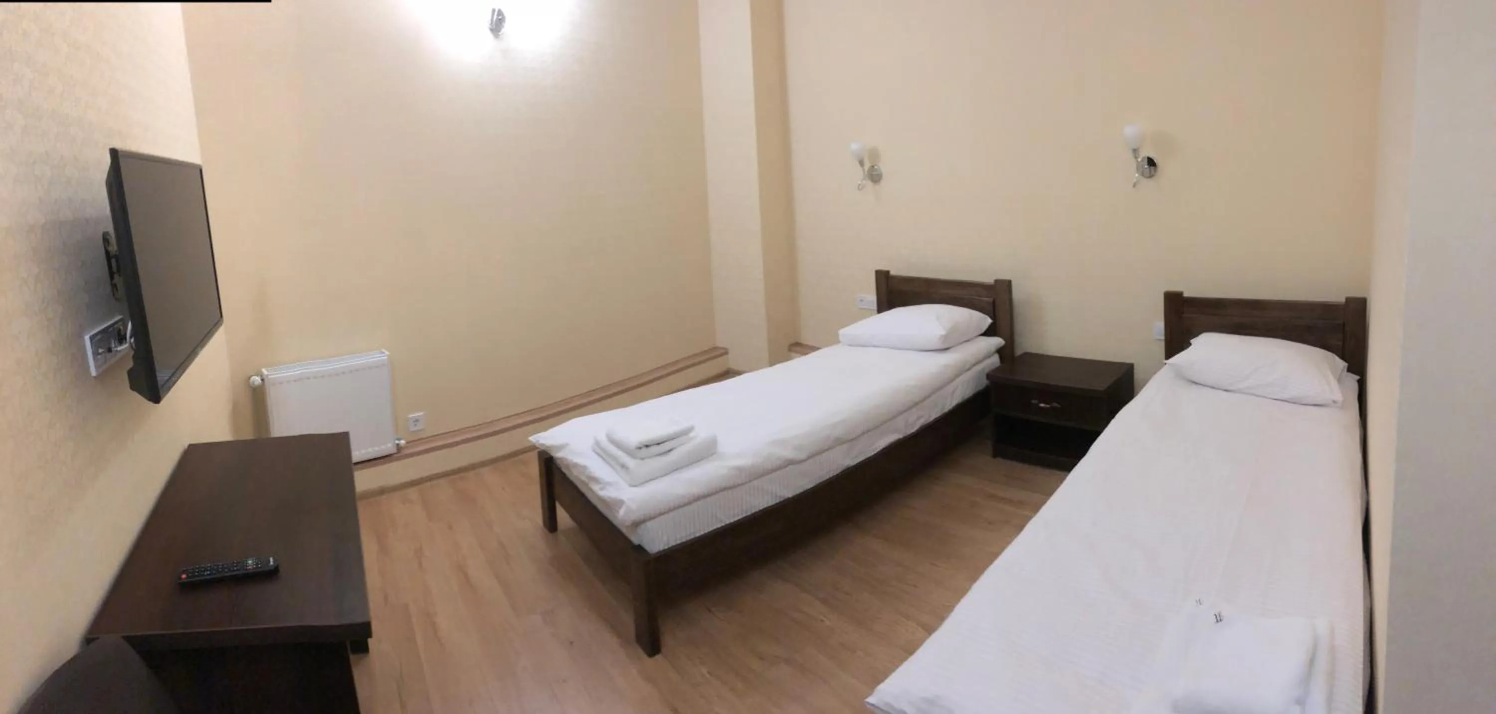 Bed in Passage Hotel