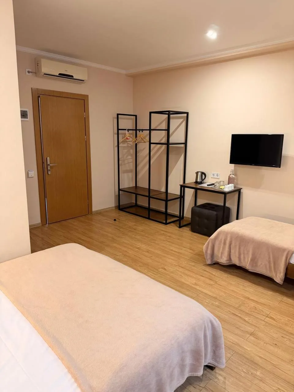 Bed in Passage Hotel
