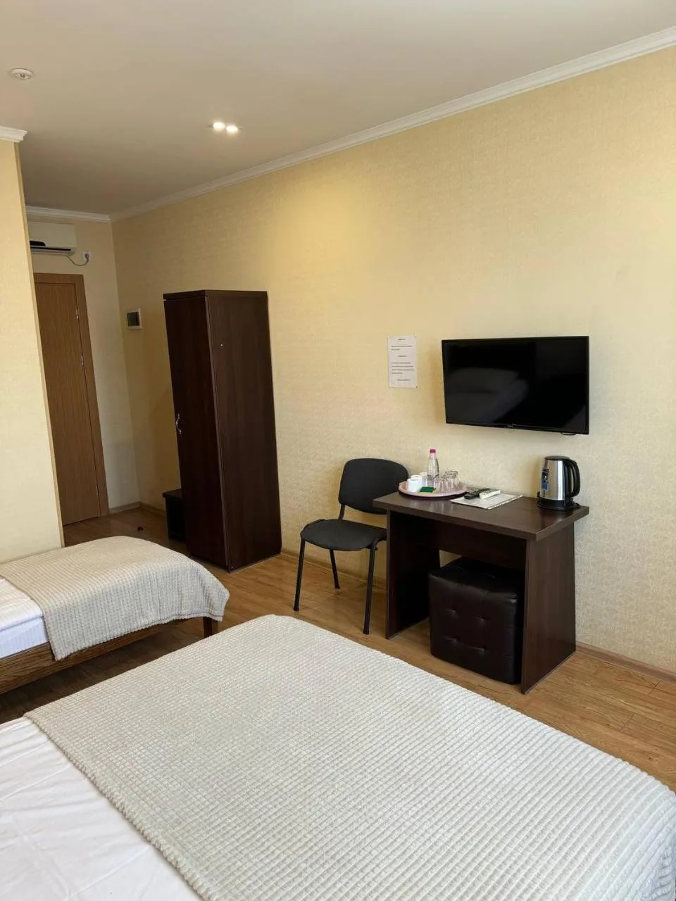 Bed in Passage Hotel