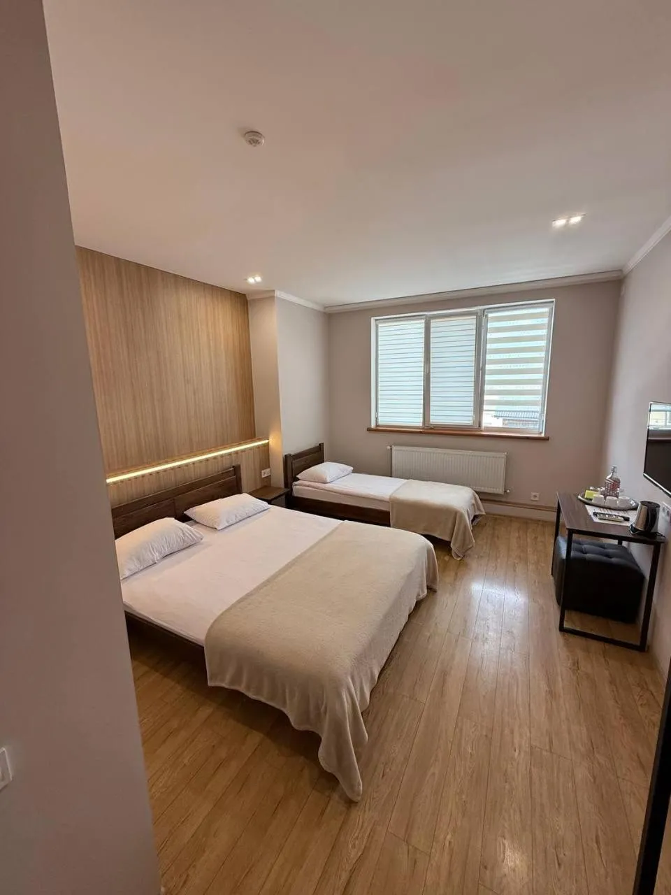 Bed in Passage Hotel