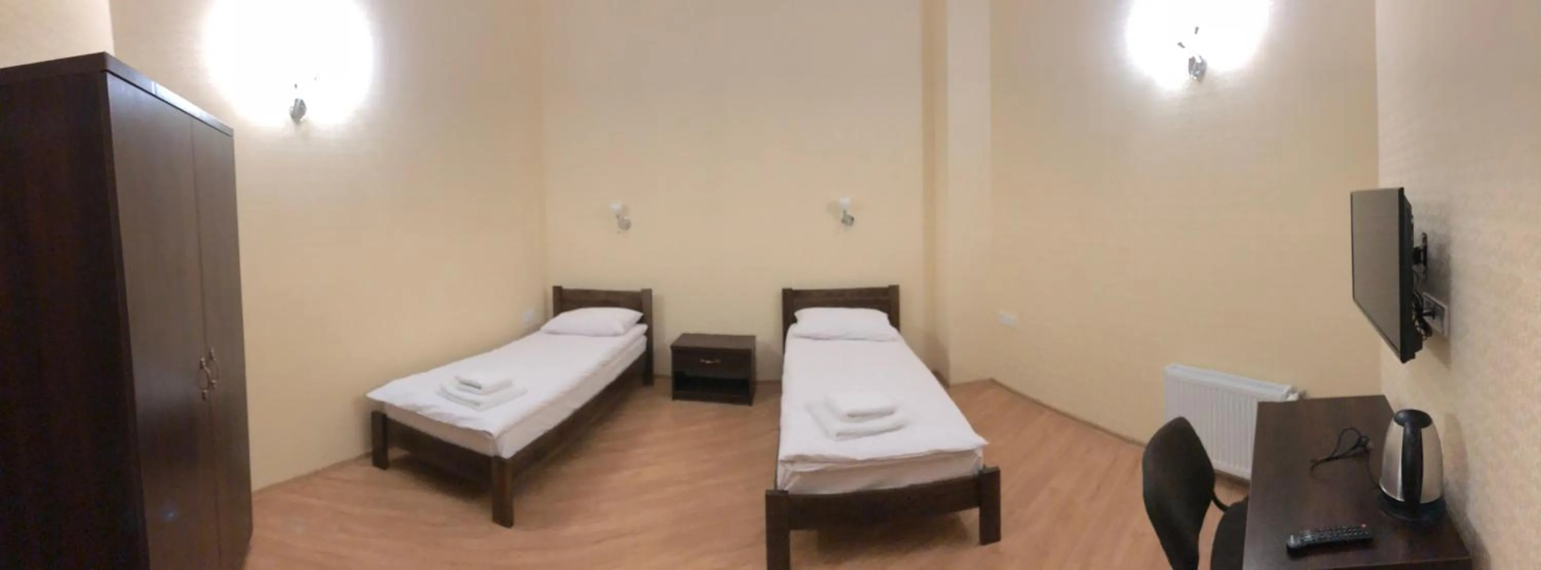 Bed in Passage Hotel