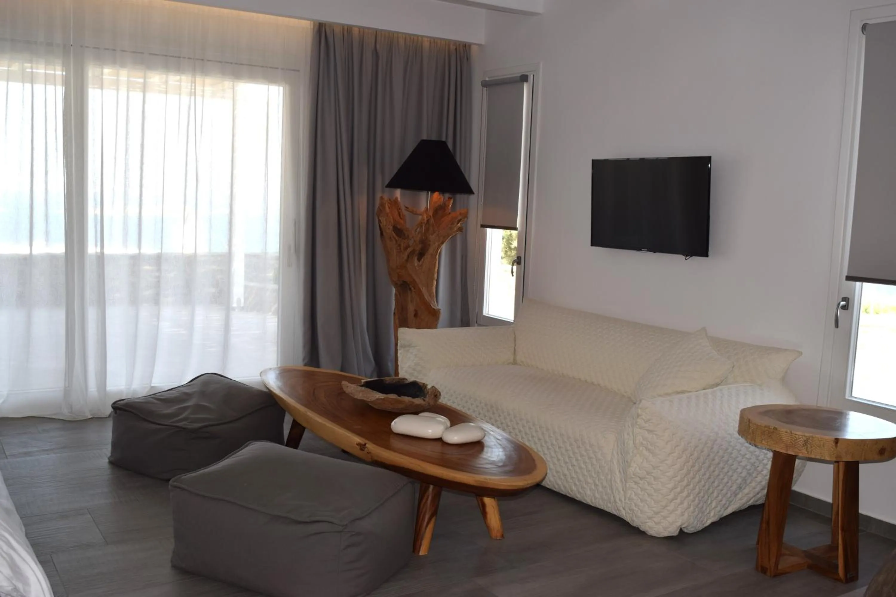 Seating area in Hermes Mykonos Hotel