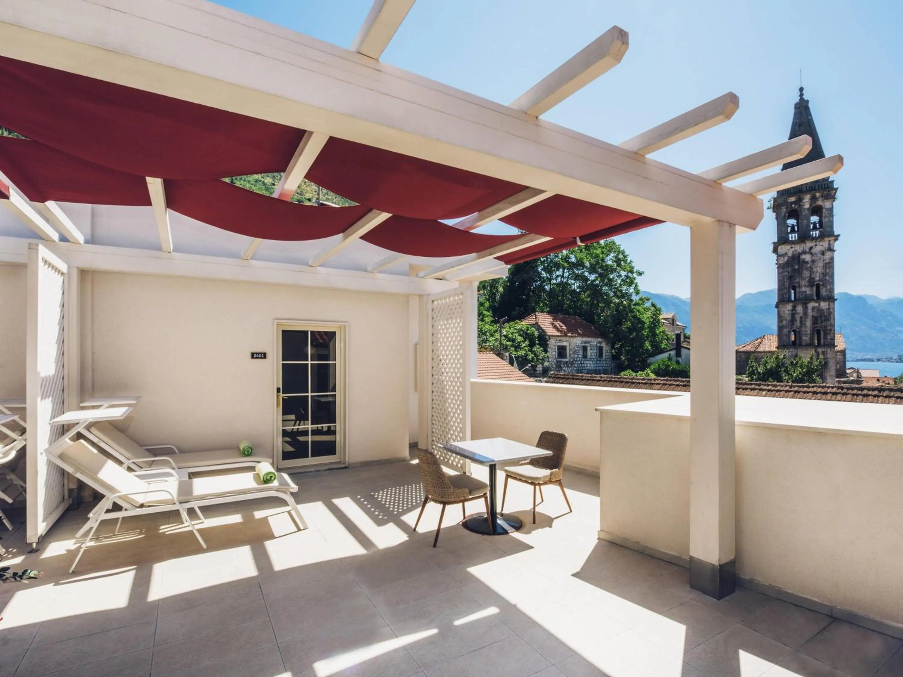 Bedroom in Heritage Grand Perast By Rixos