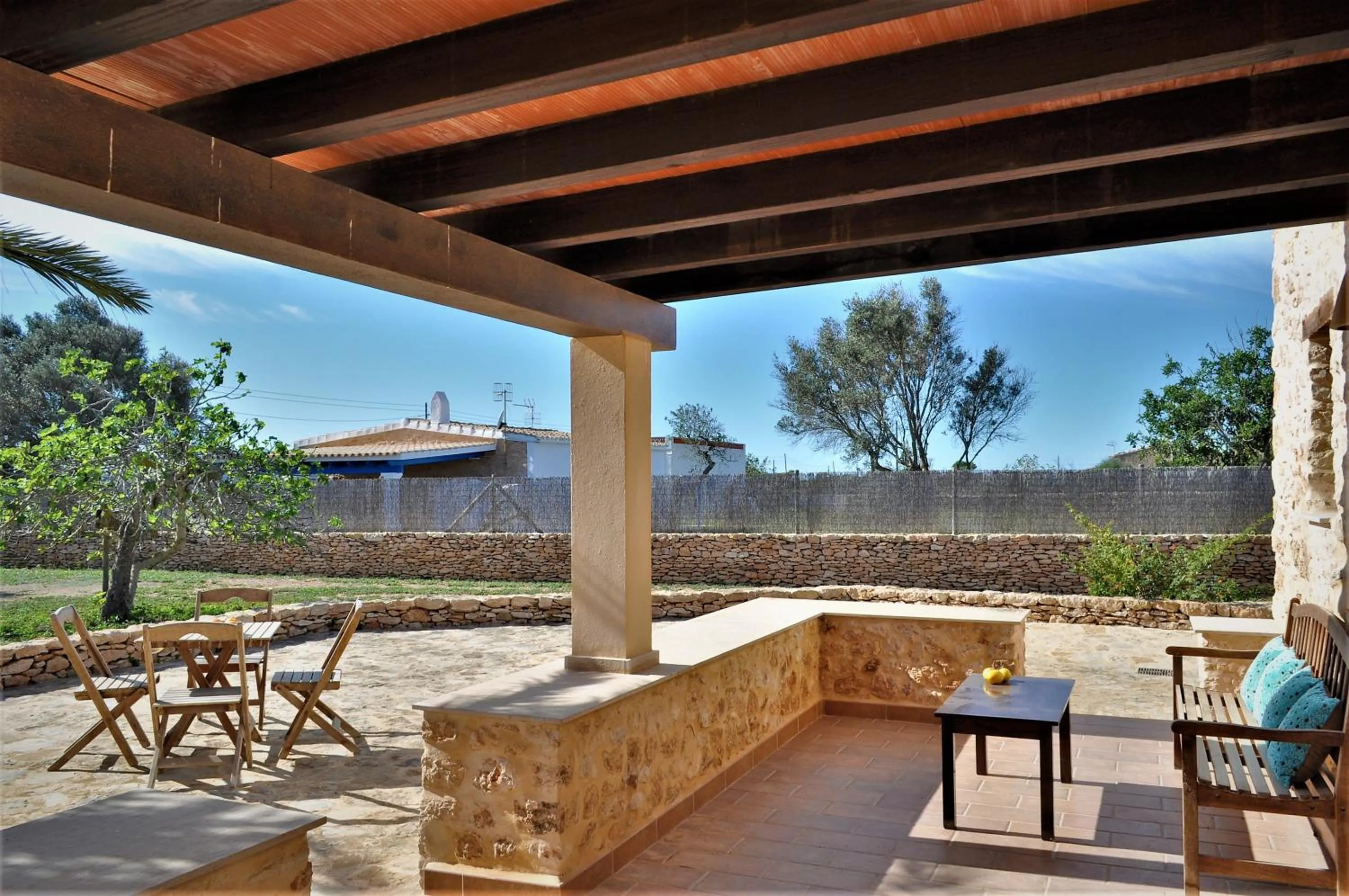 Patio in Siamoformentera Analissa