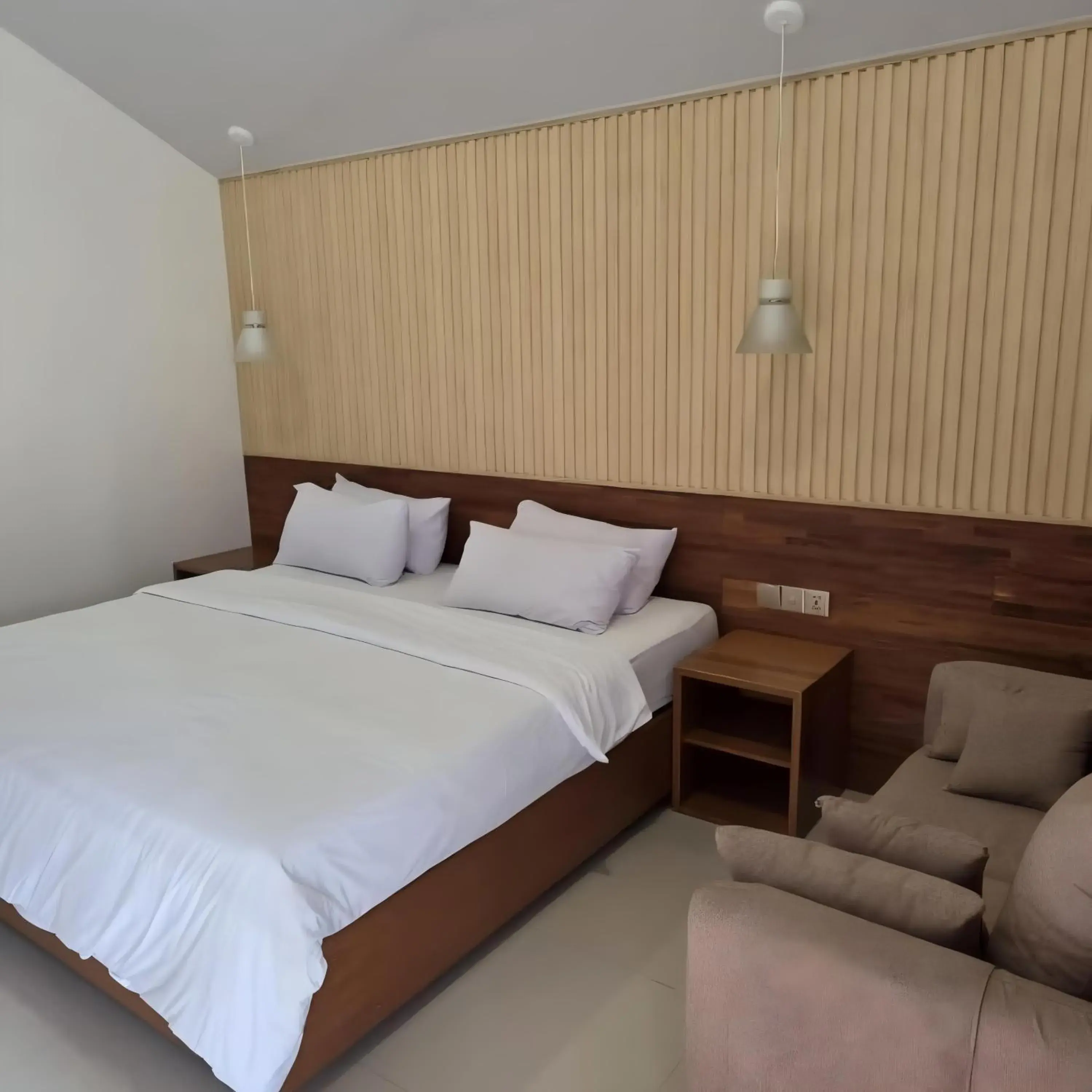 Photo of the whole room, Bed in Nusantara Hotel Sembalun Photo of the whole room, Bed in Nusantara Hotel Sembalun